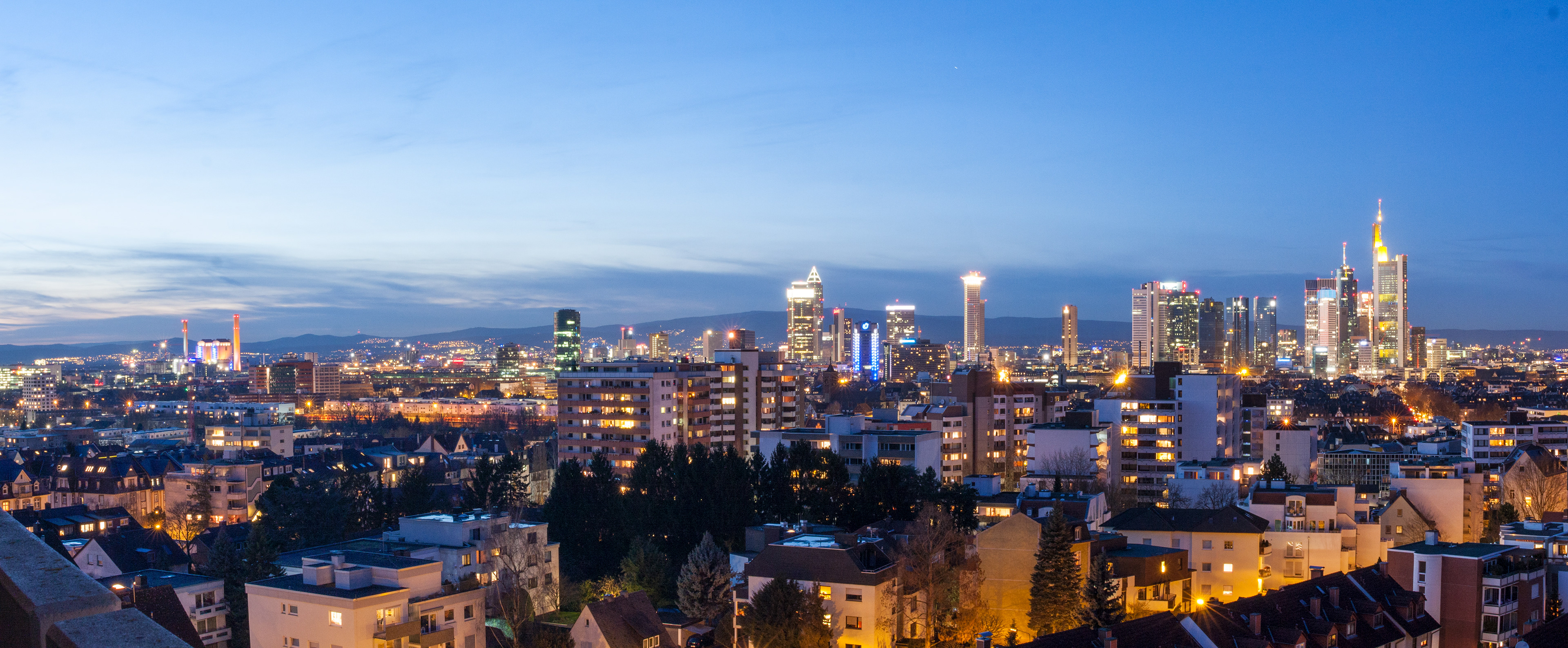 Frankfurt Skyline from above
