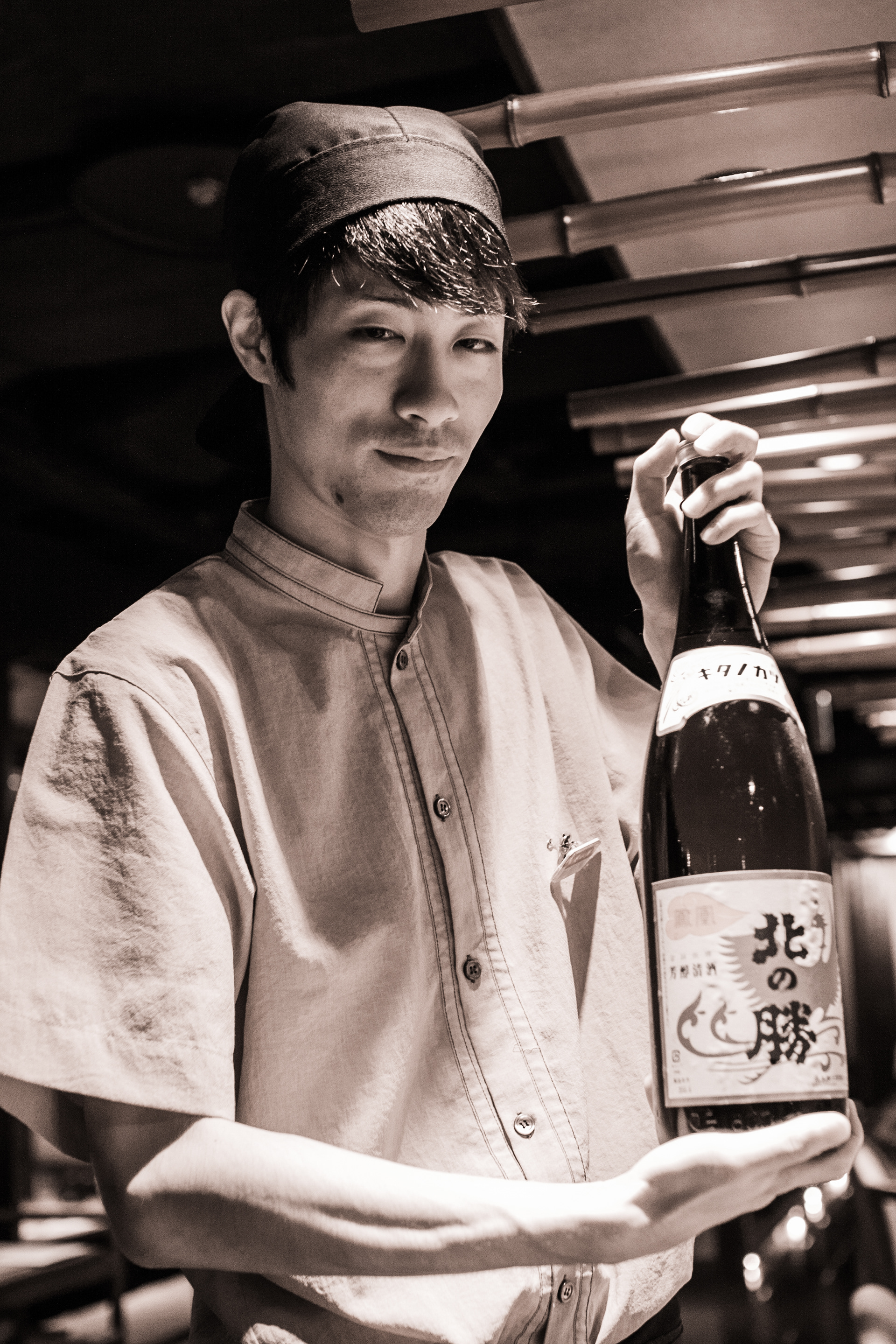 Waiter in Susukino - Sapporo