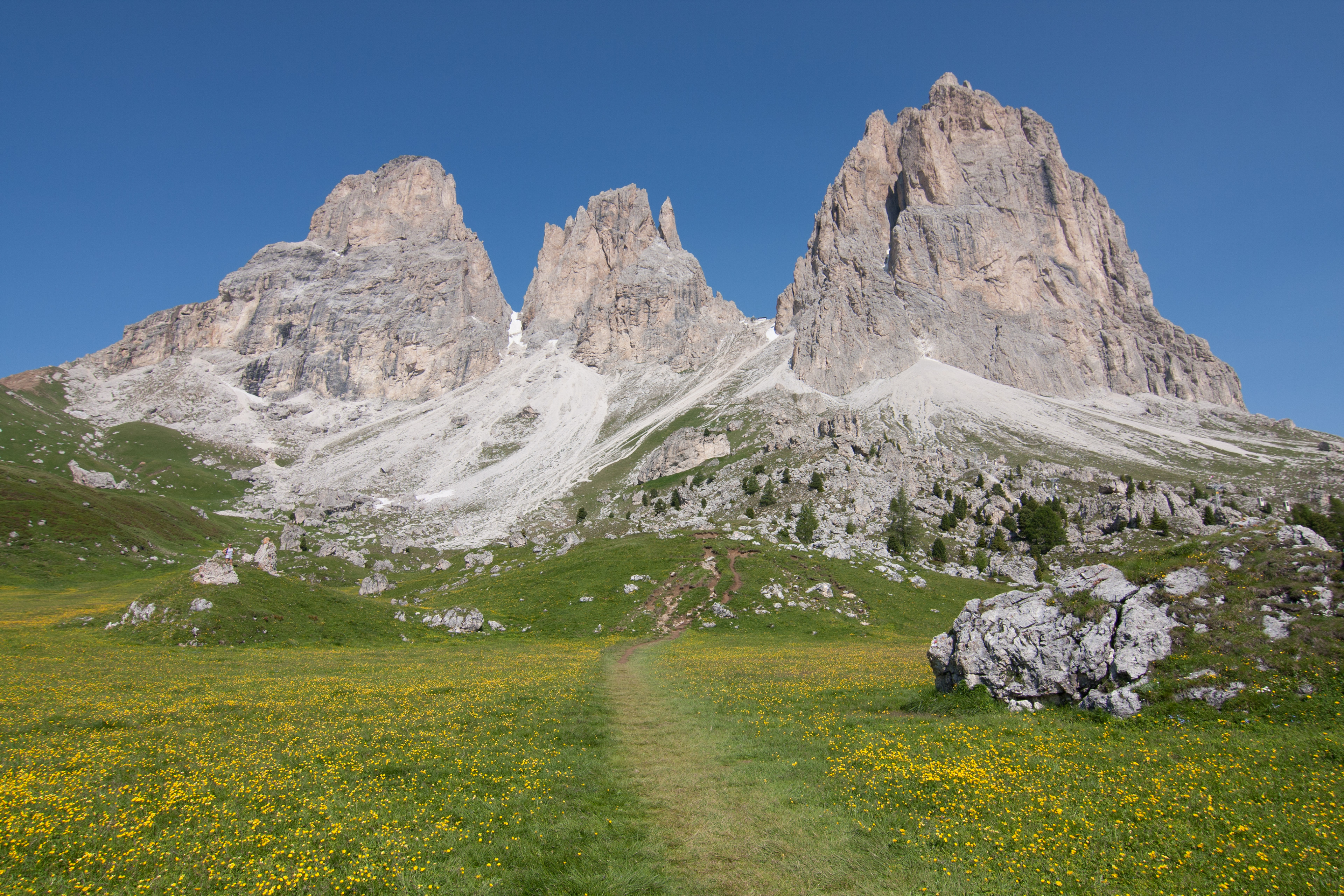 Trekking in the Dolomites