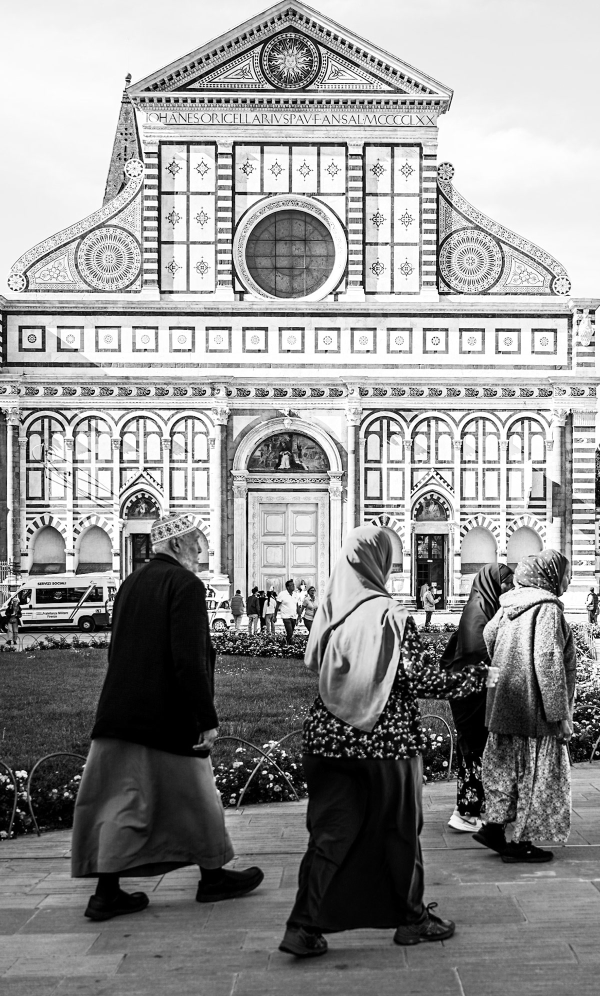 Islam meets Santa Maria Novella Church - Firenze, Italy