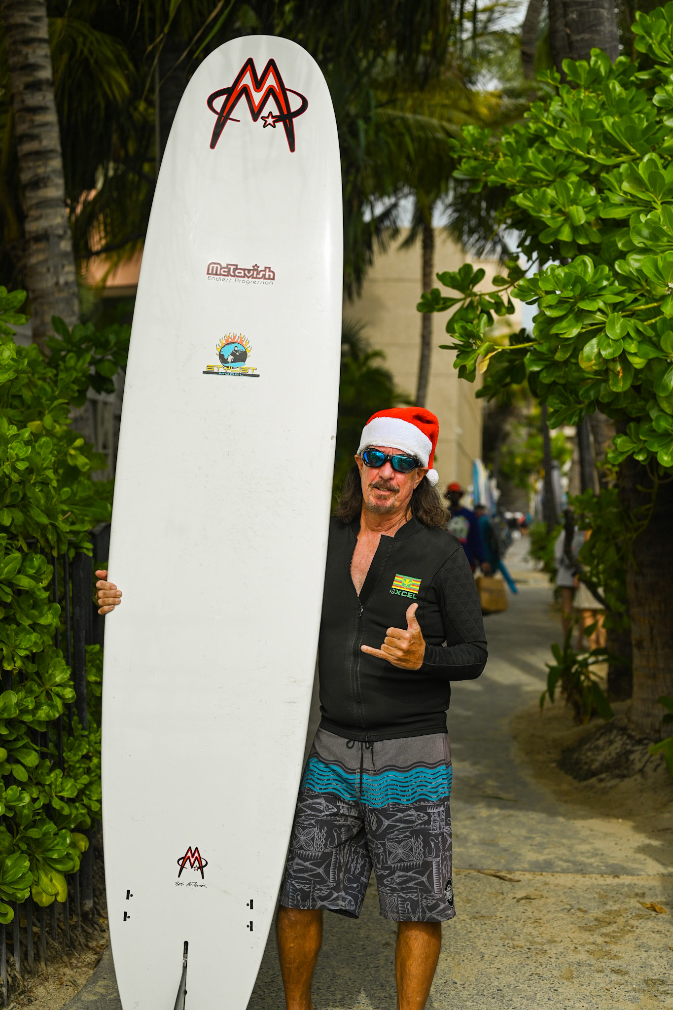The real Christmas shaka