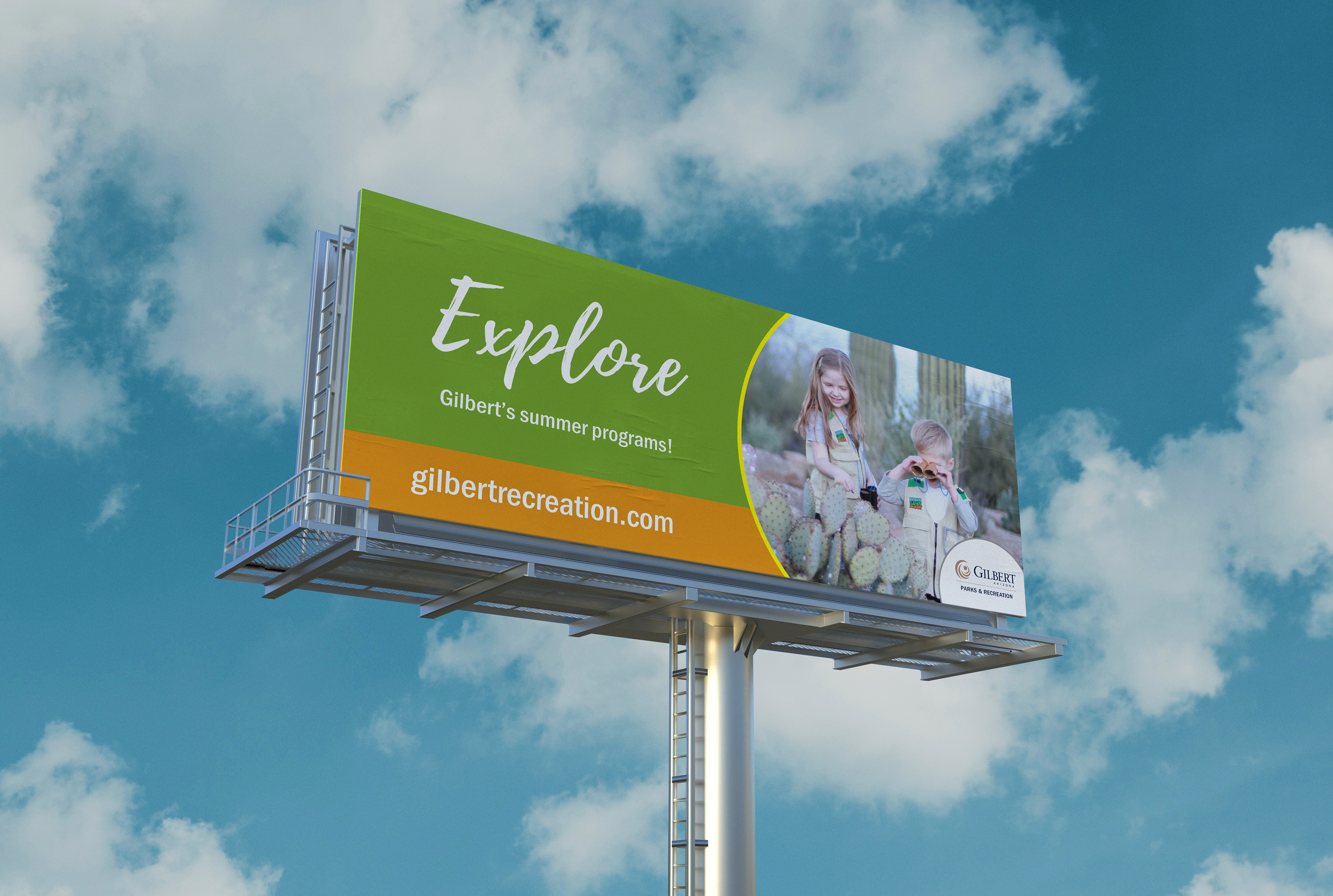 Gilbert Parks and Recreation Billboard