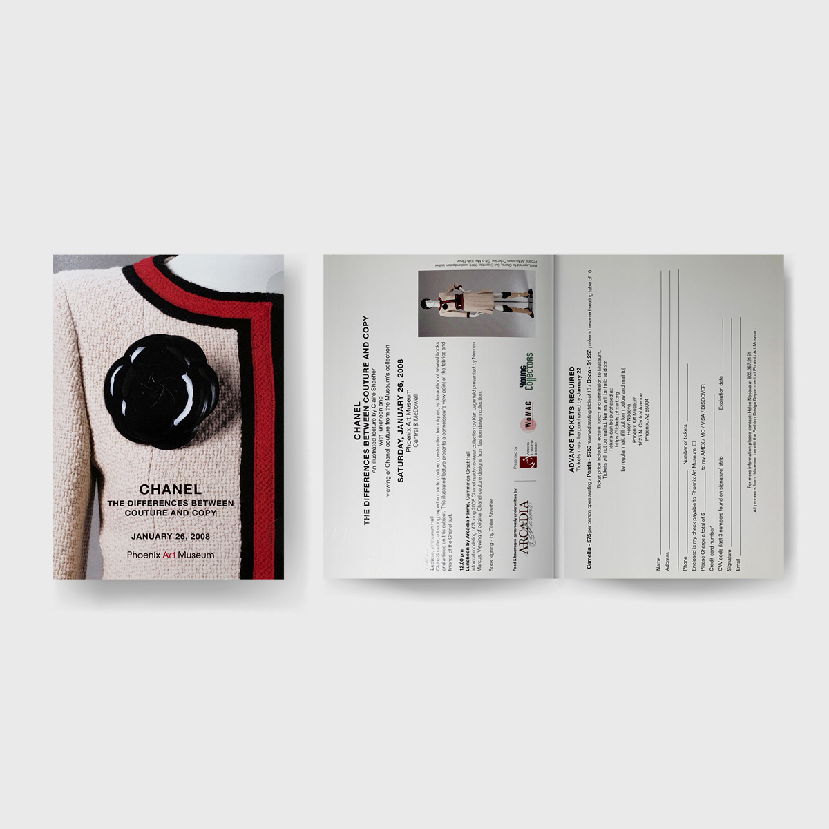 Phoenix Art Museum Invitation
