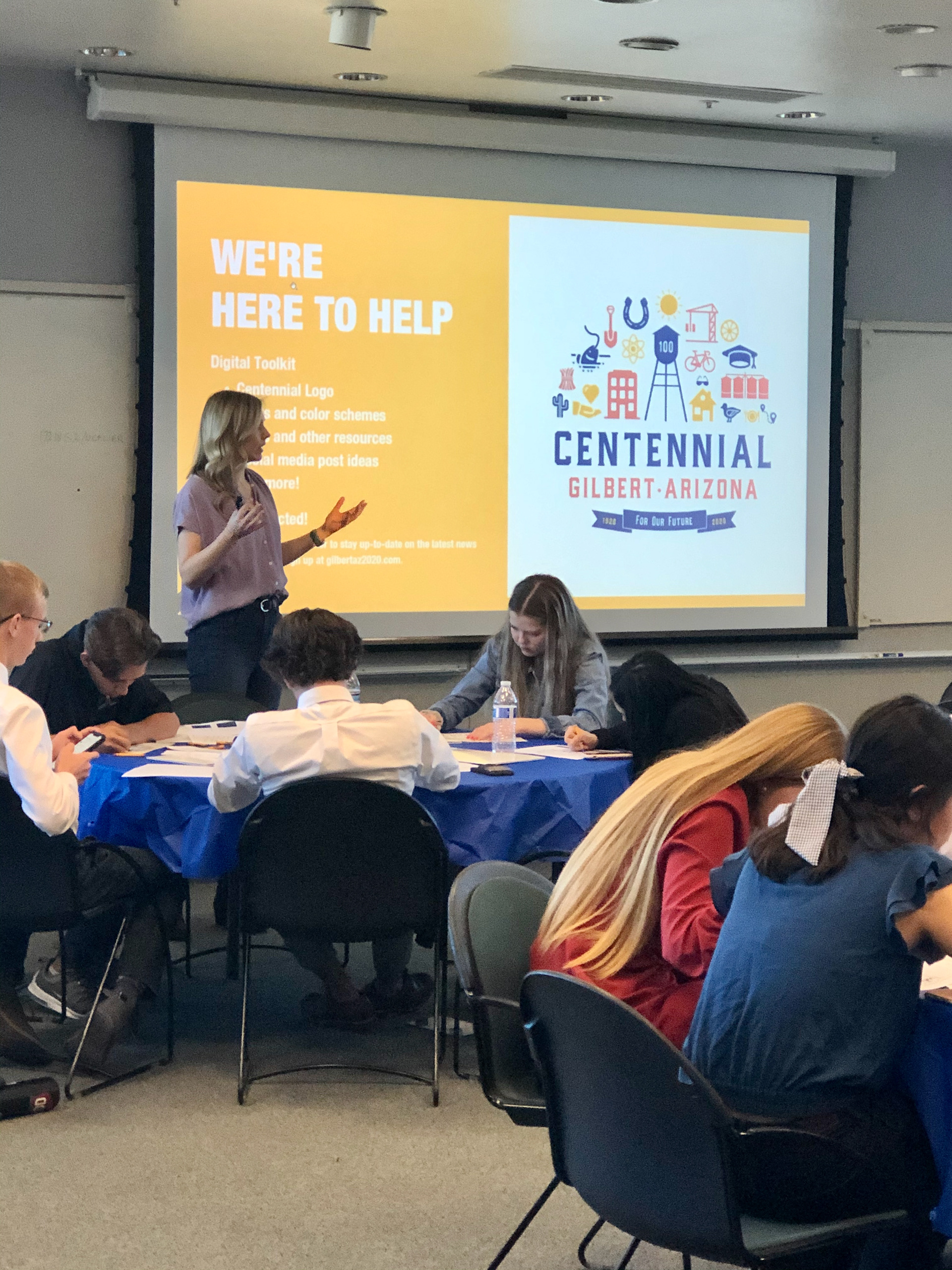 In-person Training for the Gilbert Centennial Tool Kit