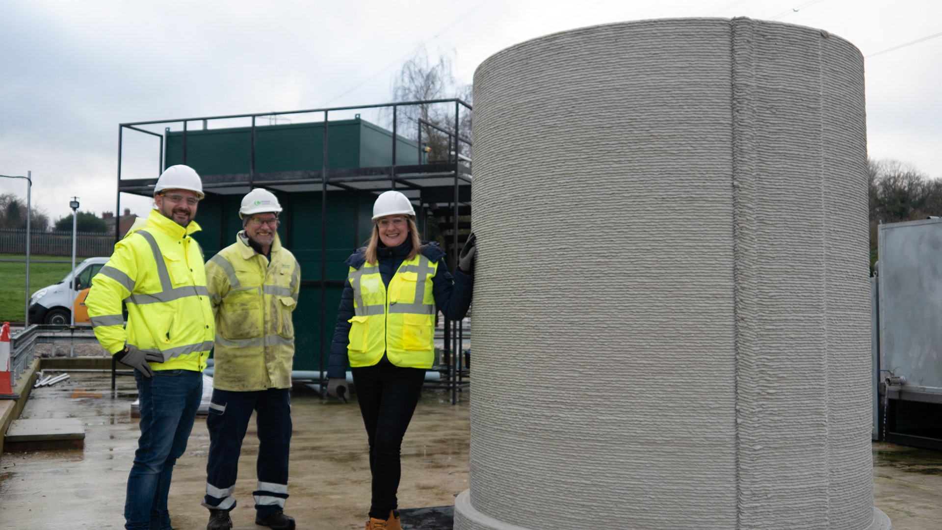 United Utilities Water Chamber Installation at Weaverham Water Treatment Plant