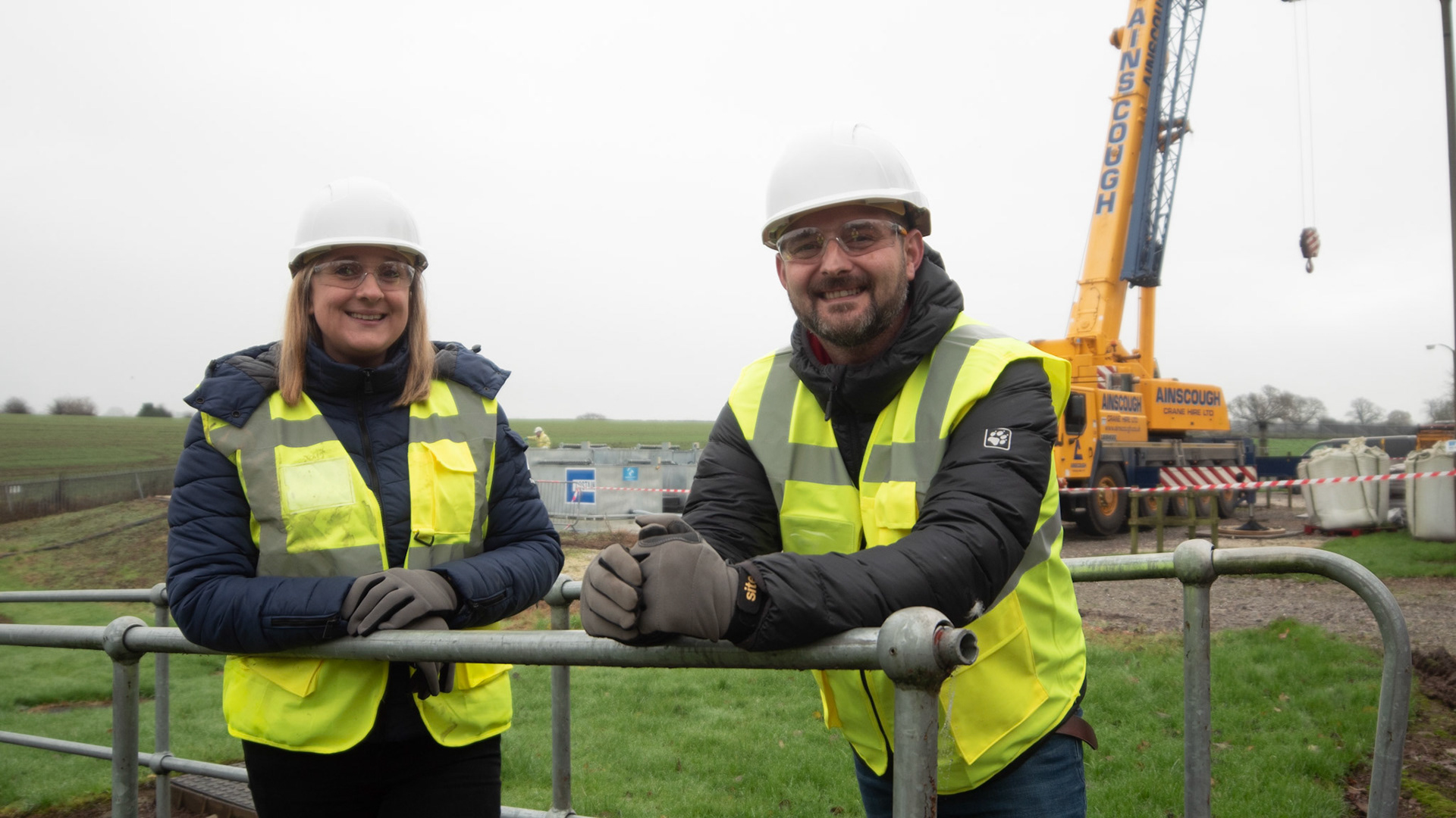 United Utilities Water Chamber Installation at Weaverham Water Treatment Plant