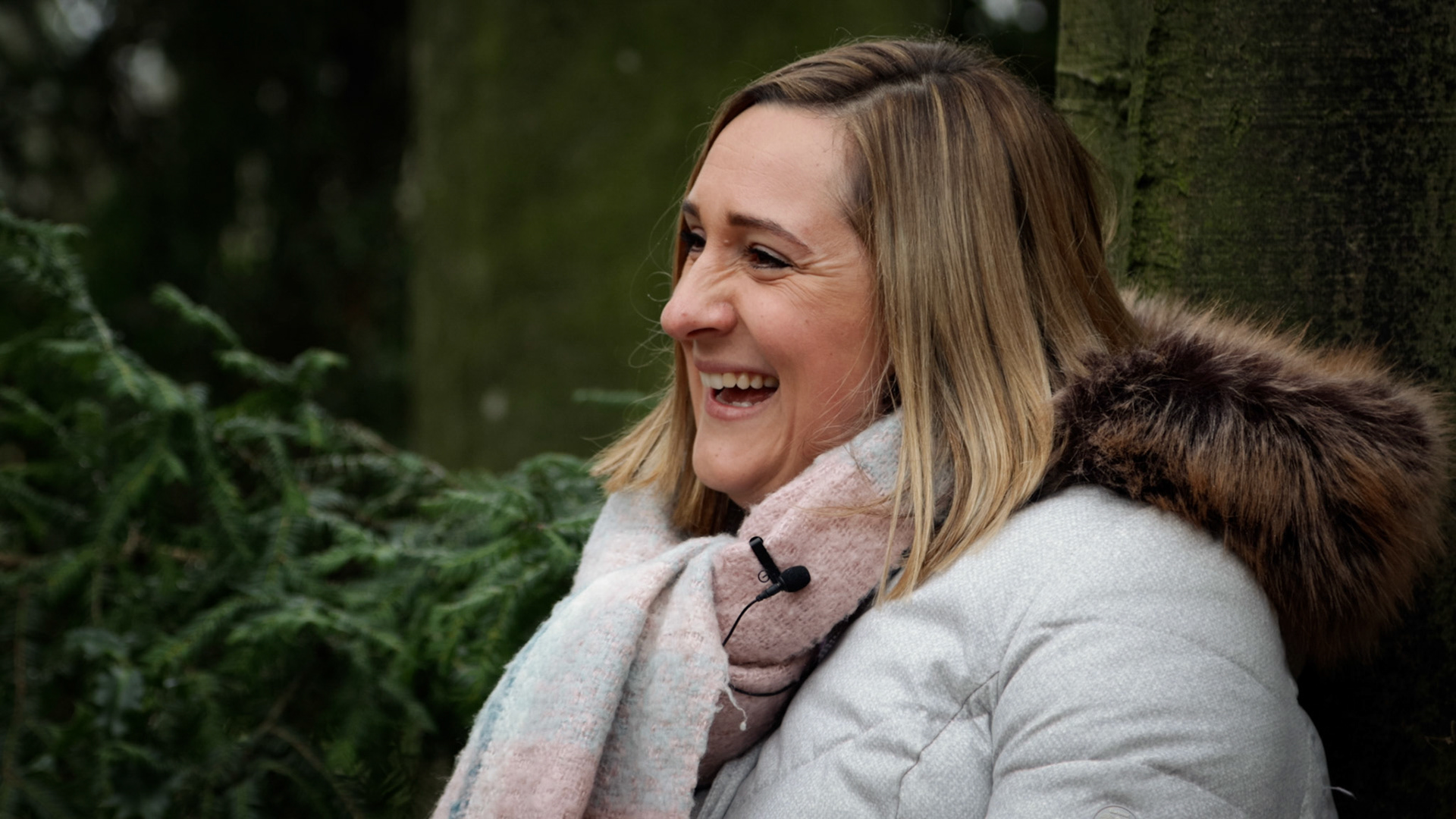 B-Roll video and stills of Natalie and Luke in their grounds at their Home