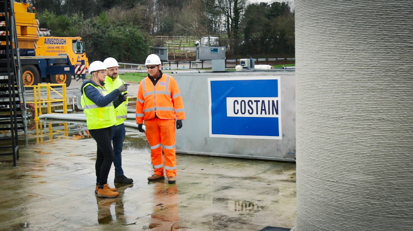 United Utilities Water Chamber Installation at Weaverham Water Treatment Plant