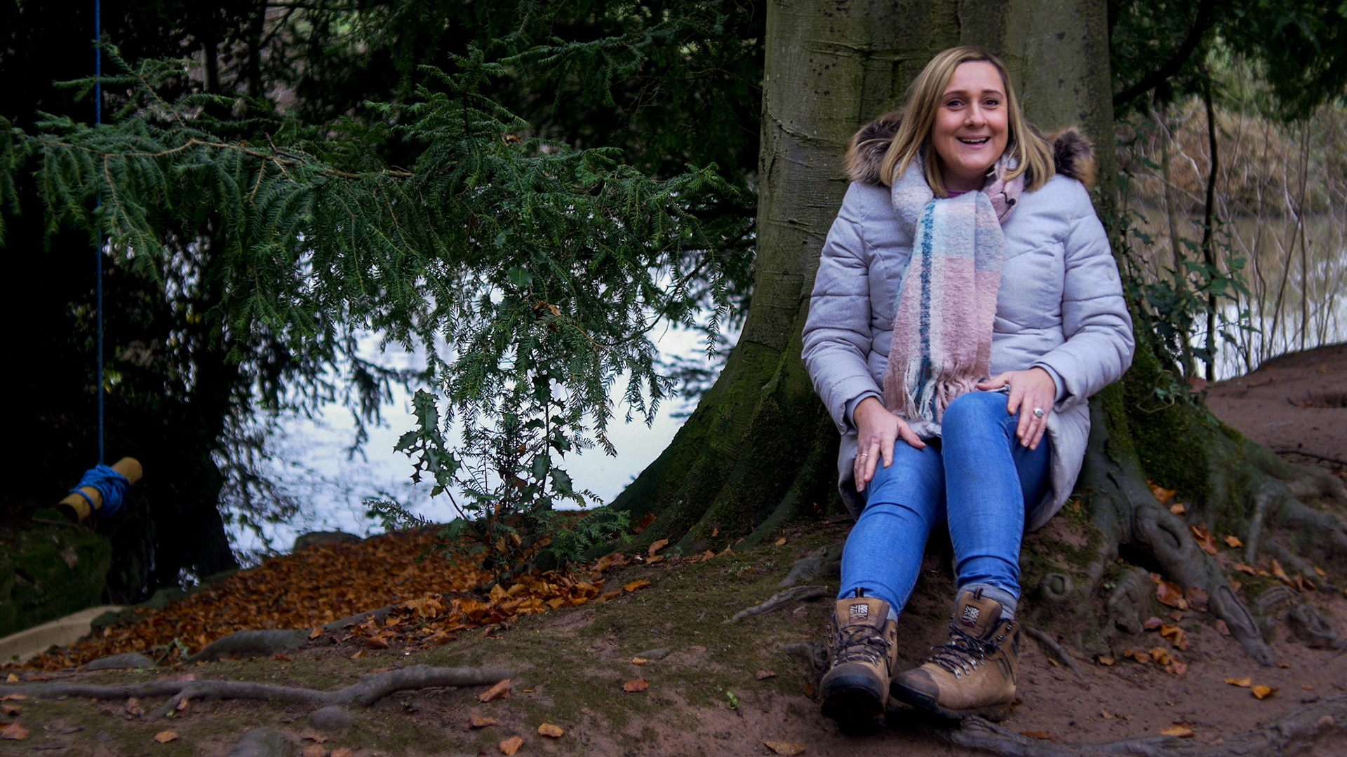 B-Roll video and stills of Natalie and Luke in their grounds at their Home