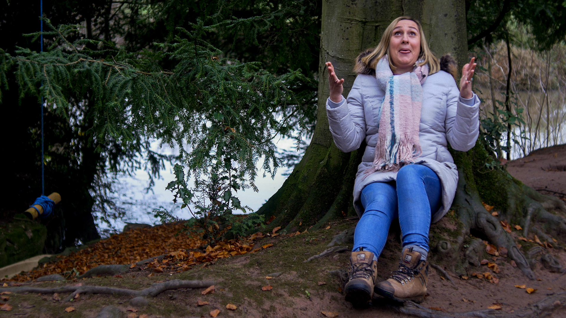 B-Roll video and stills of Natalie and Luke in their grounds at their Home