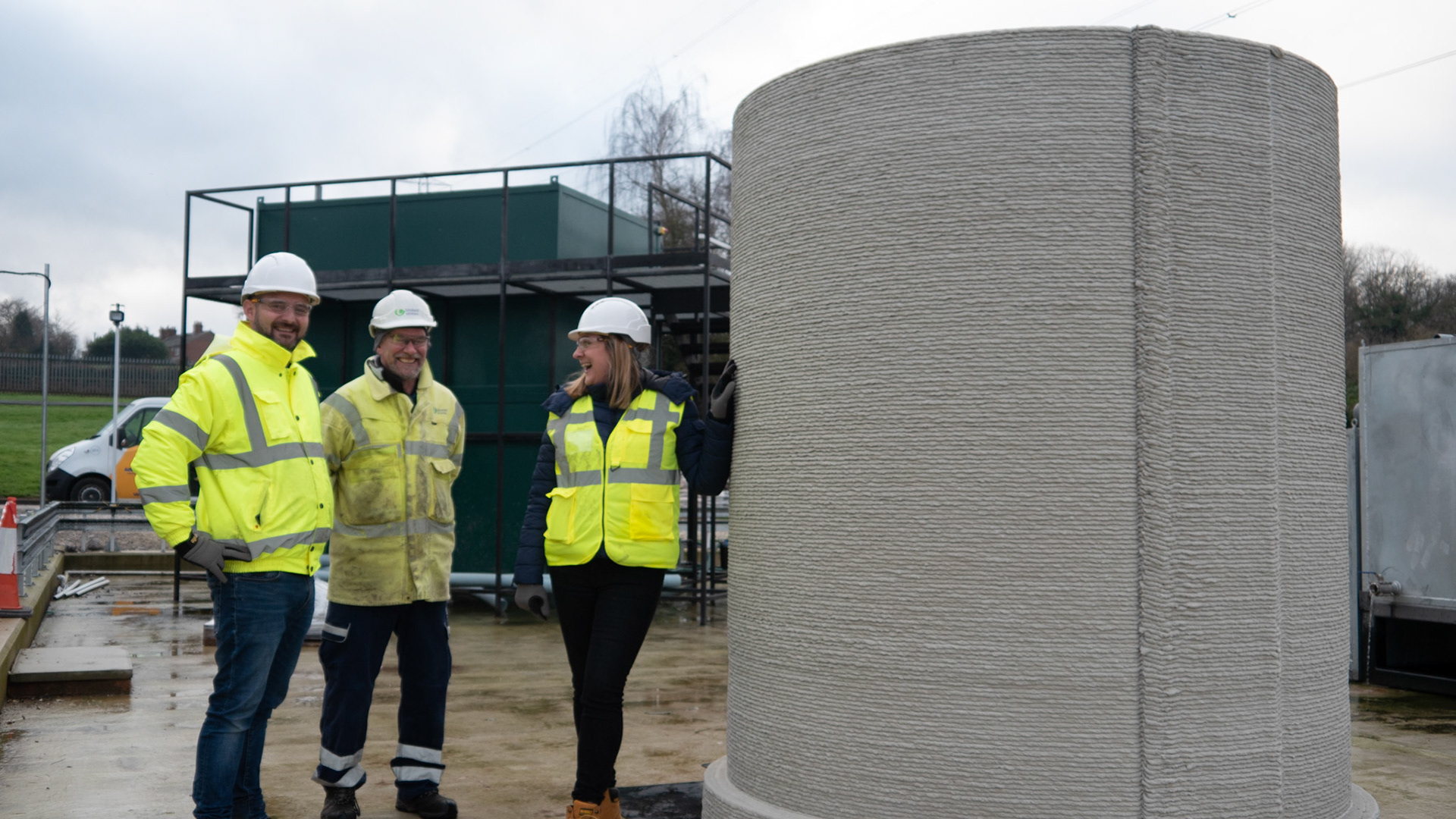 United Utilities Water Chamber Installation at Weaverham Water Treatment Plant