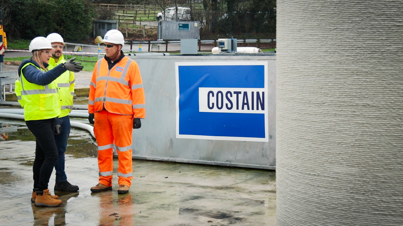 United Utilities Water Chamber Installation at Weaverham Water Treatment Plant