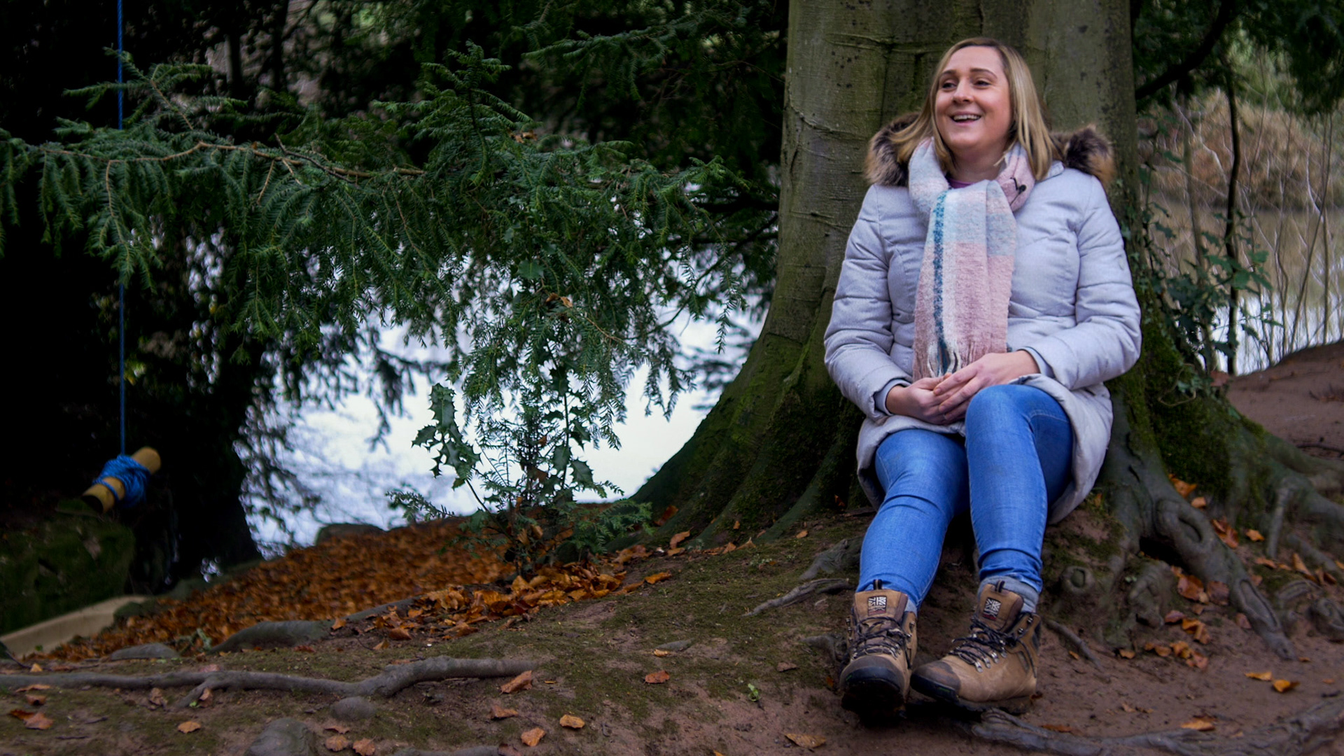 B-Roll video and stills of Natalie and Luke in their grounds at their Home