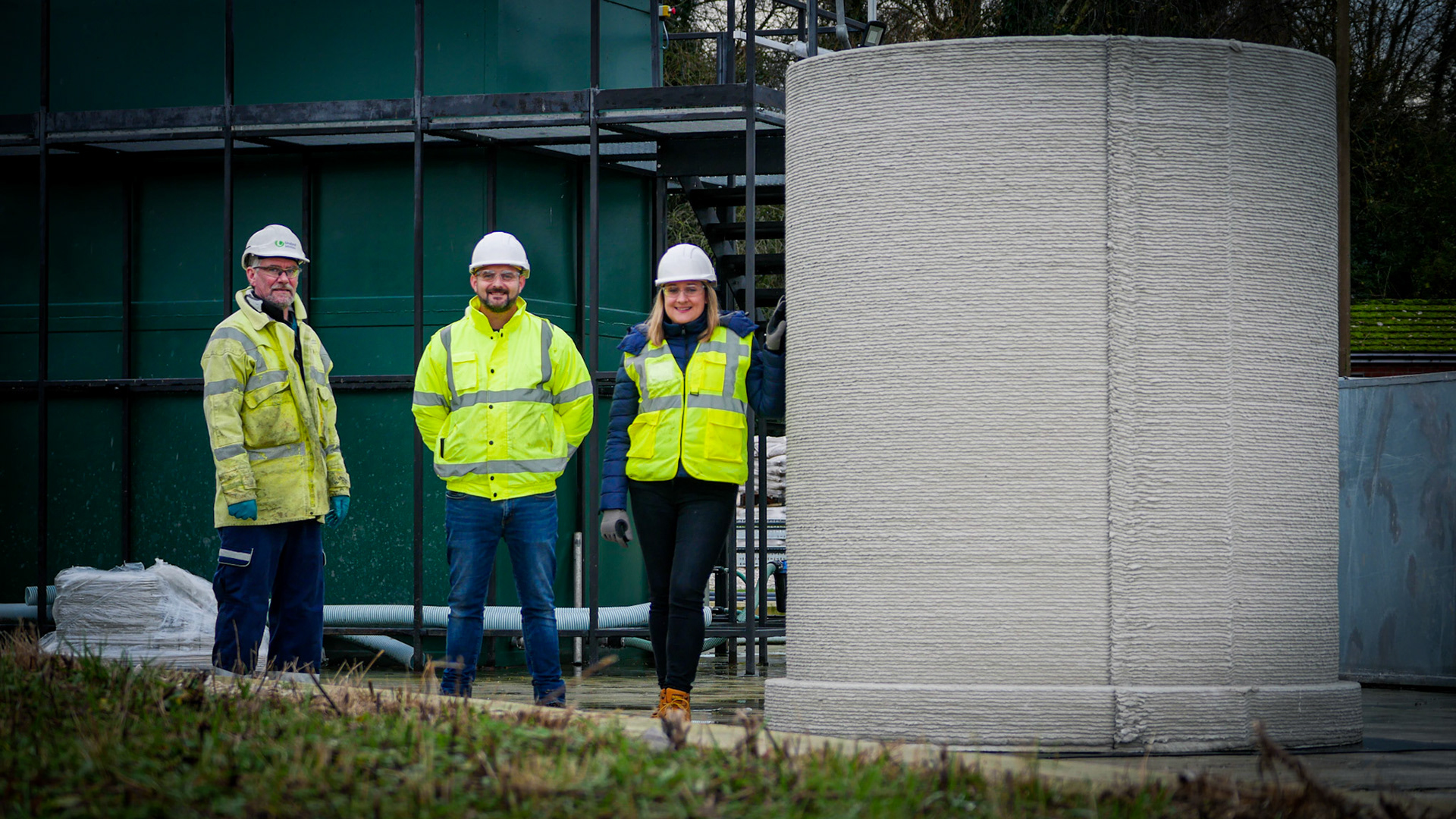 United Utilities Water Chamber Installation at Weaverham Water Treatment Plant