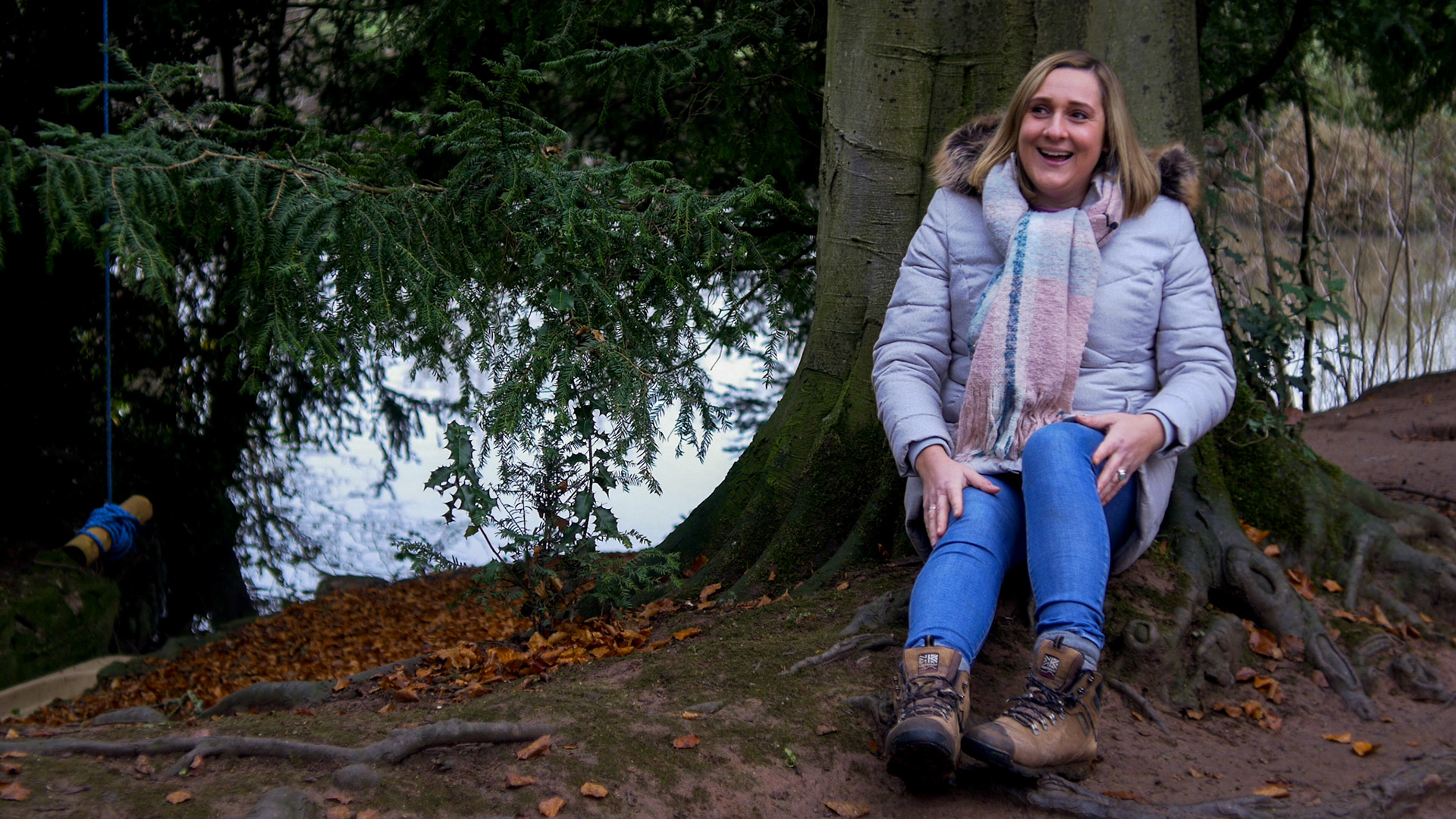 B-Roll video and stills of Natalie and Luke in their grounds at their Home