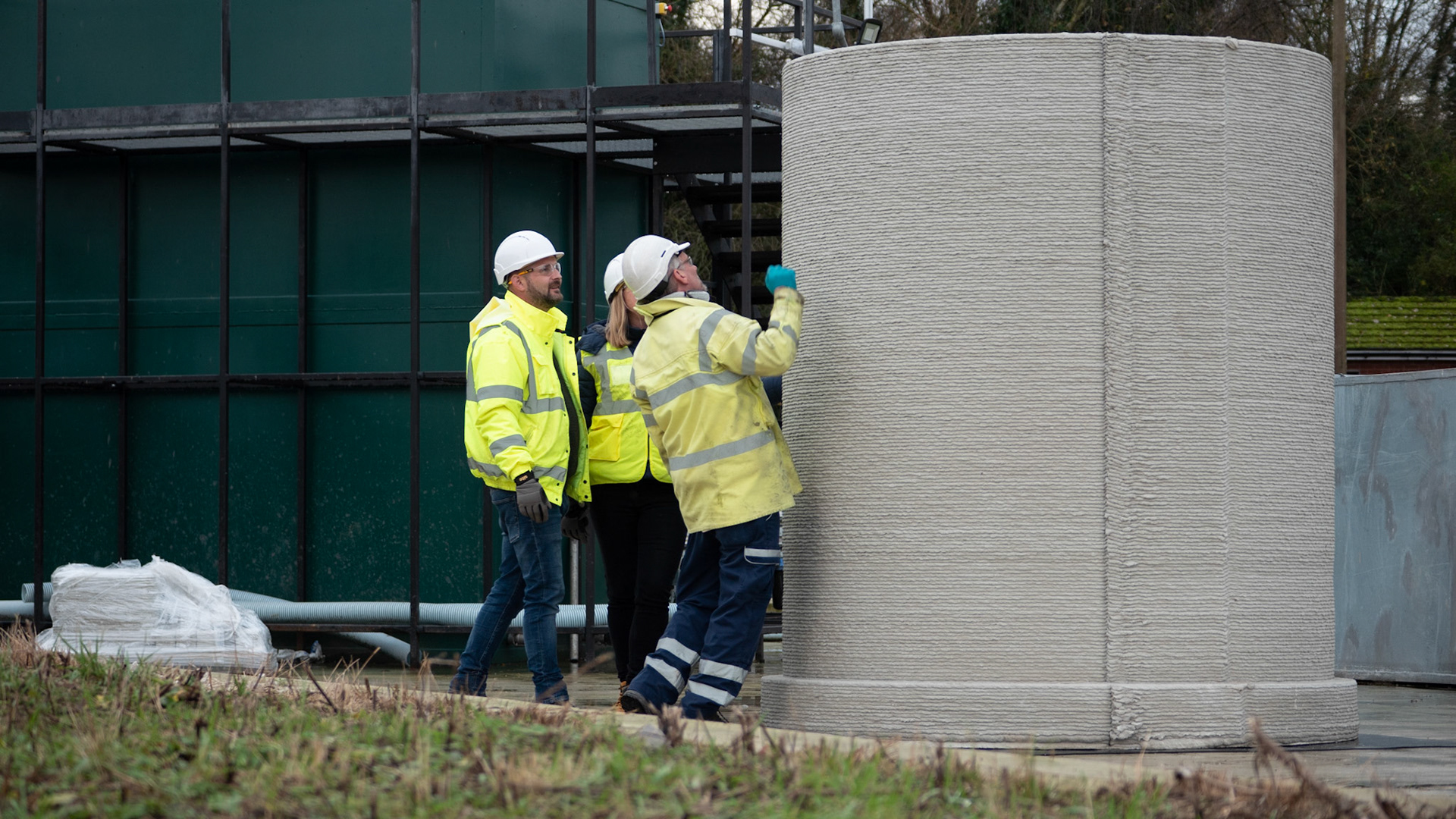United Utilities Water Chamber Installation at Weaverham Water Treatment Plant