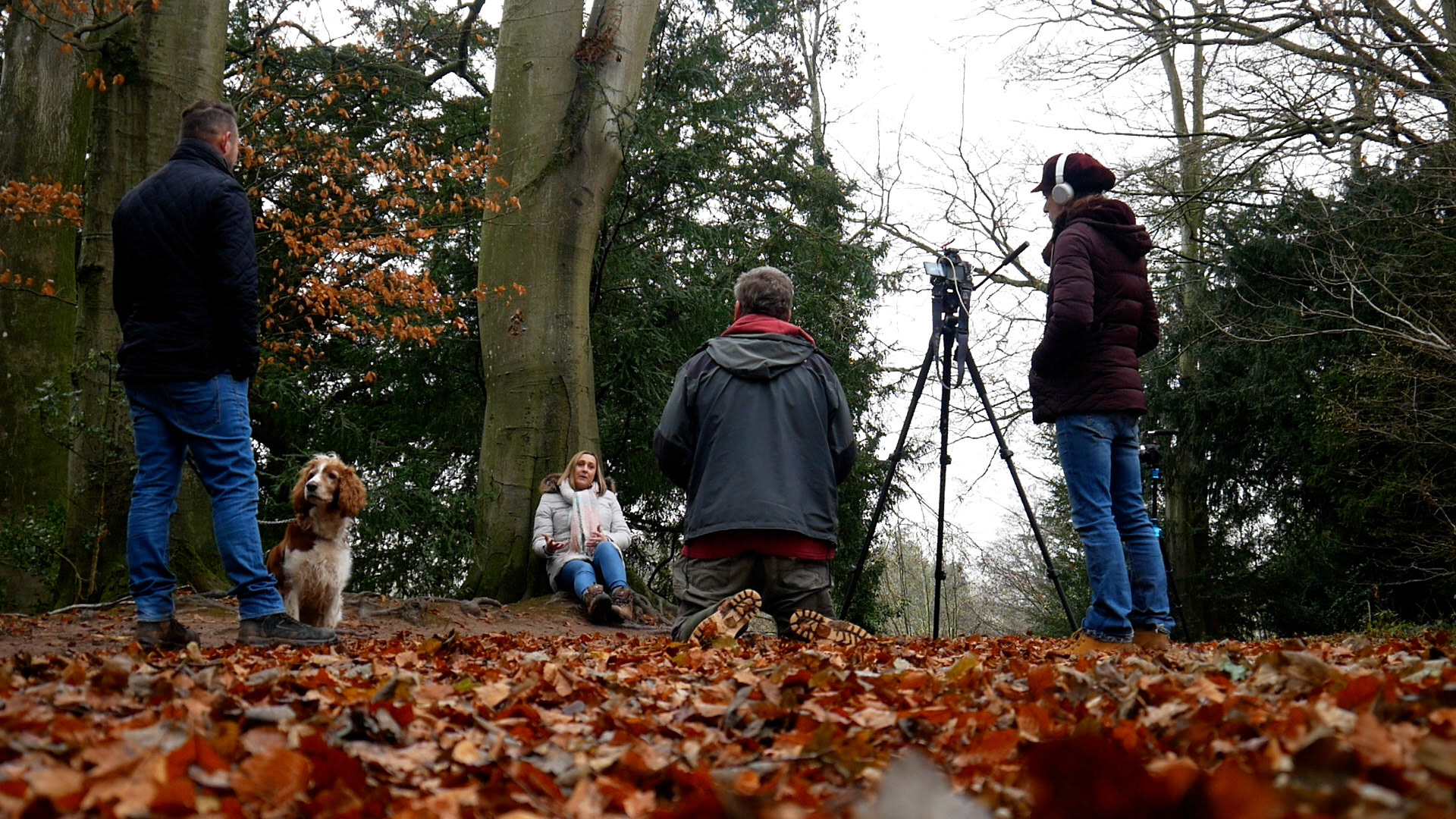 B-Roll video and stills of Natalie and Luke in their grounds at their Home
