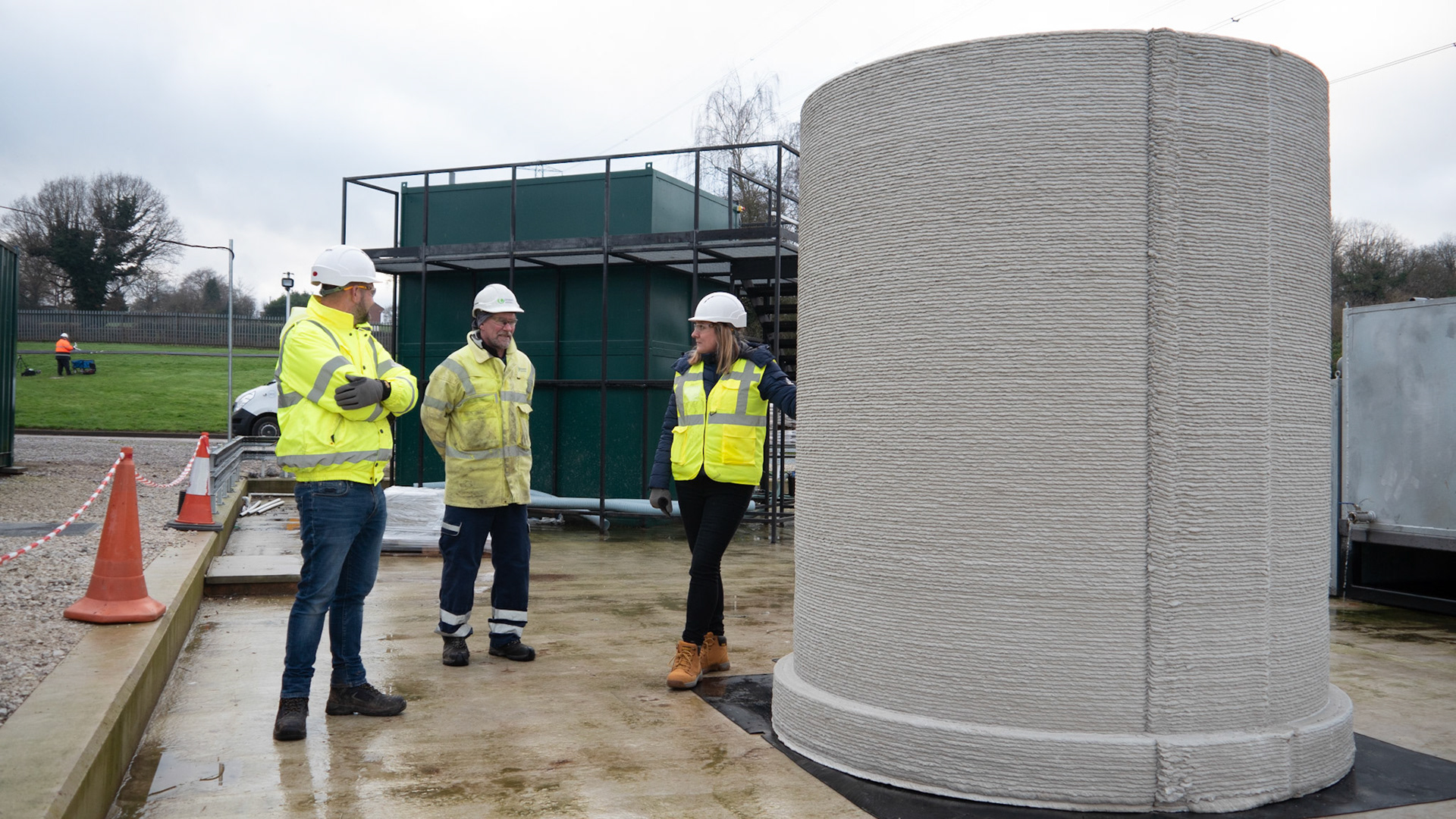 United Utilities Water Chamber Installation at Weaverham Water Treatment Plant