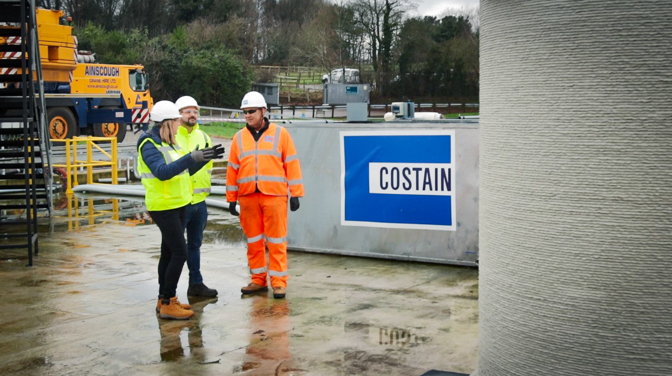 United Utilities Water Chamber Installation at Weaverham Water Treatment Plant