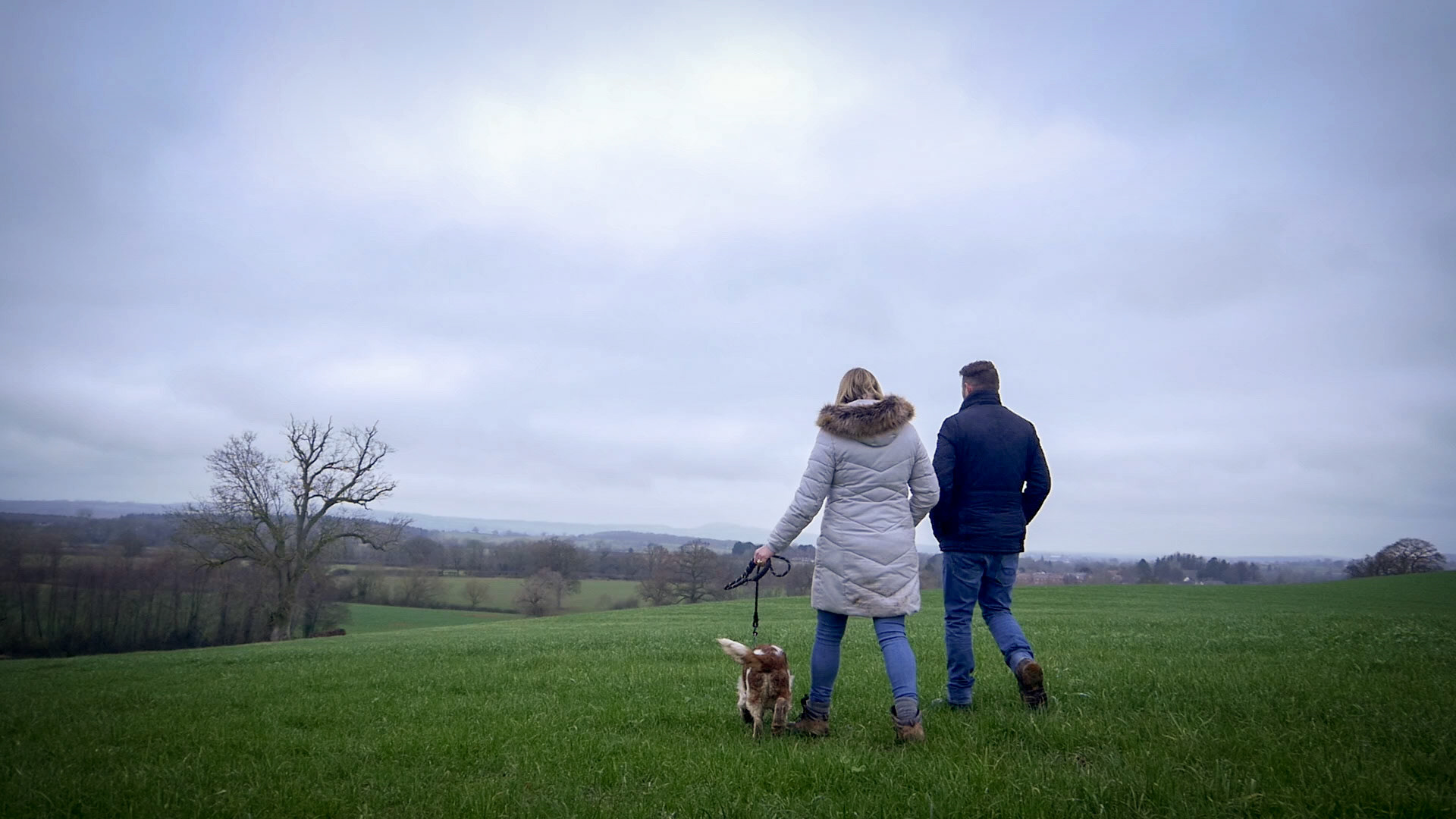 B-Roll video and stills of Natalie and Luke in their grounds at their Home