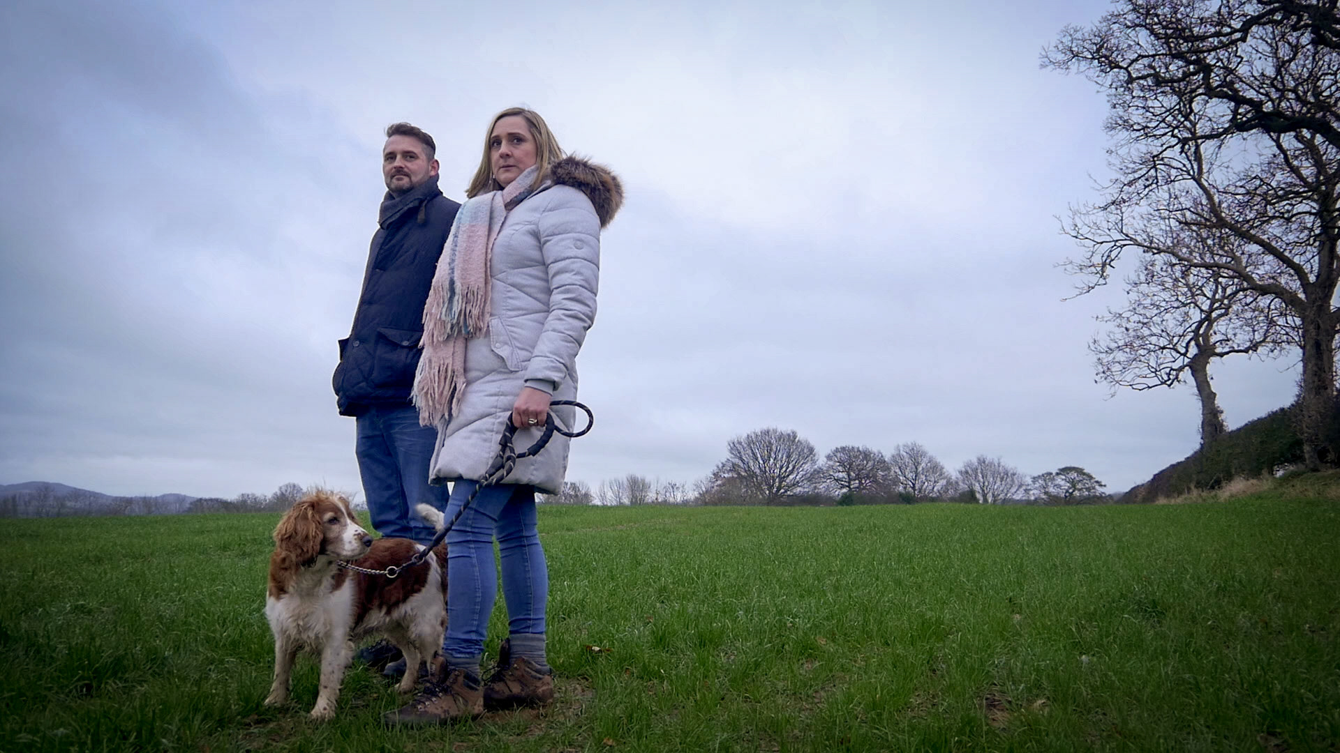 B-Roll video and stills of Natalie and Luke in their grounds at their Home