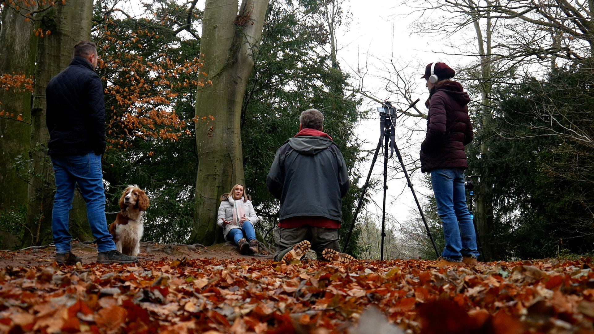 B-Roll video and stills of Natalie and Luke in their grounds at their Home