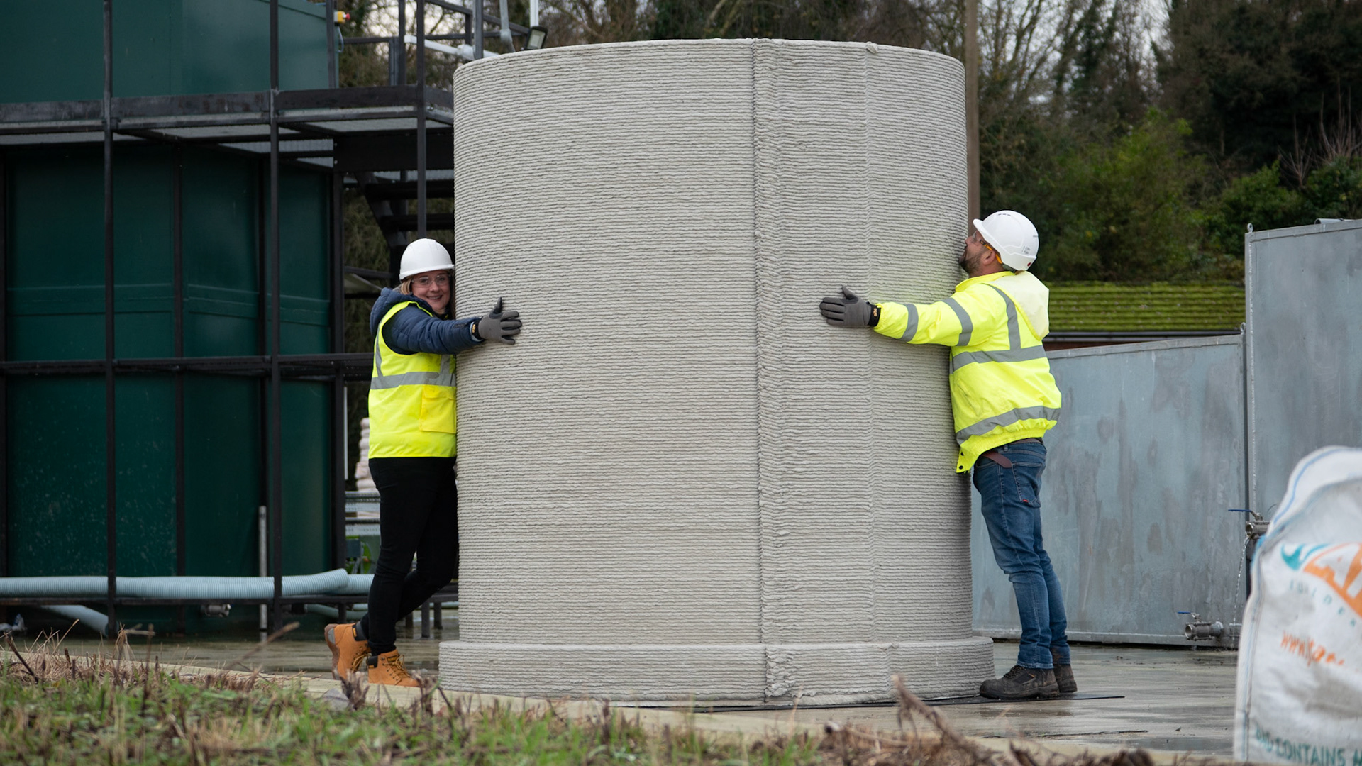United Utilities Water Chamber Installation at Weaverham Water Treatment Plant