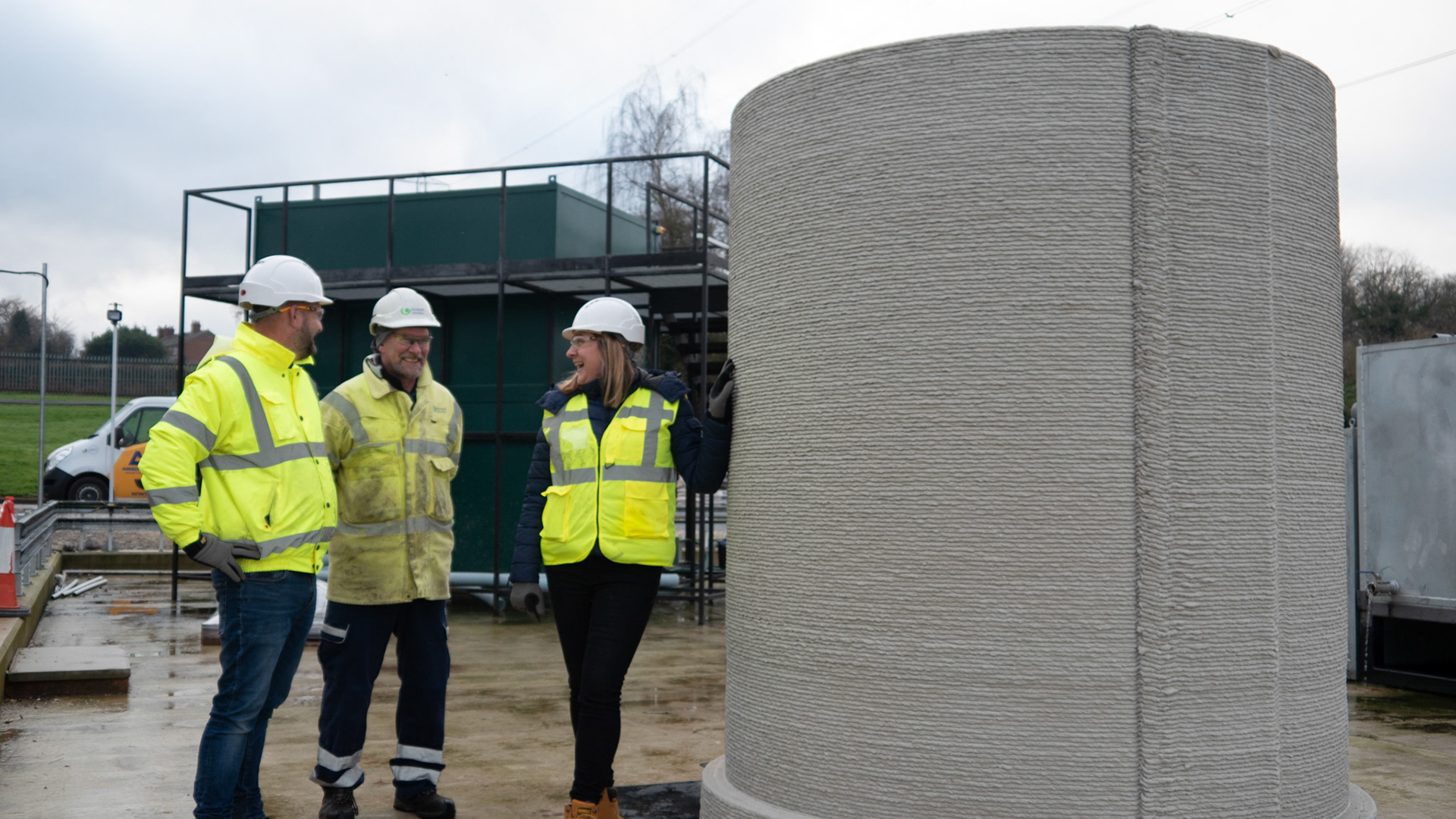 United Utilities Water Chamber Installation at Weaverham Water Treatment Plant