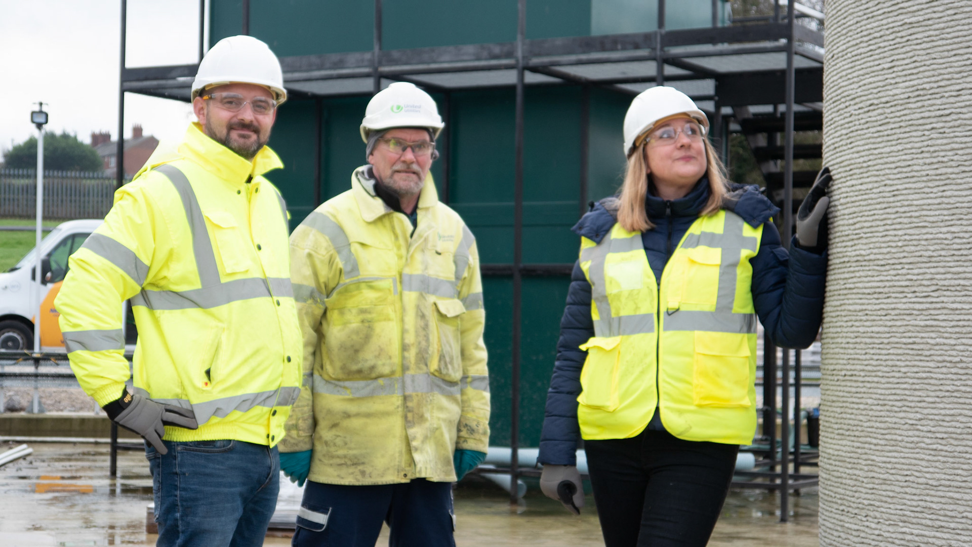 United Utilities Water Chamber Installation at Weaverham Water Treatment Plant