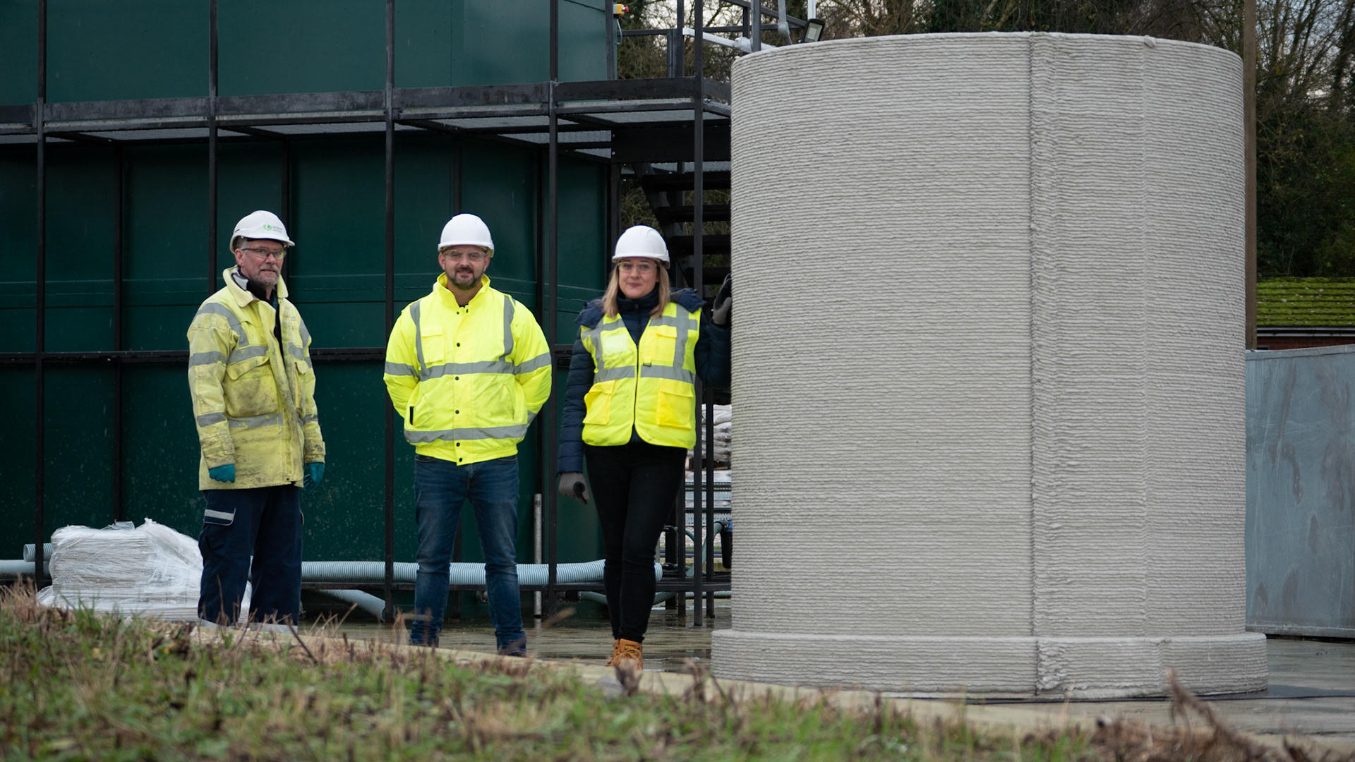 United Utilities Water Chamber Installation at Weaverham Water Treatment Plant
