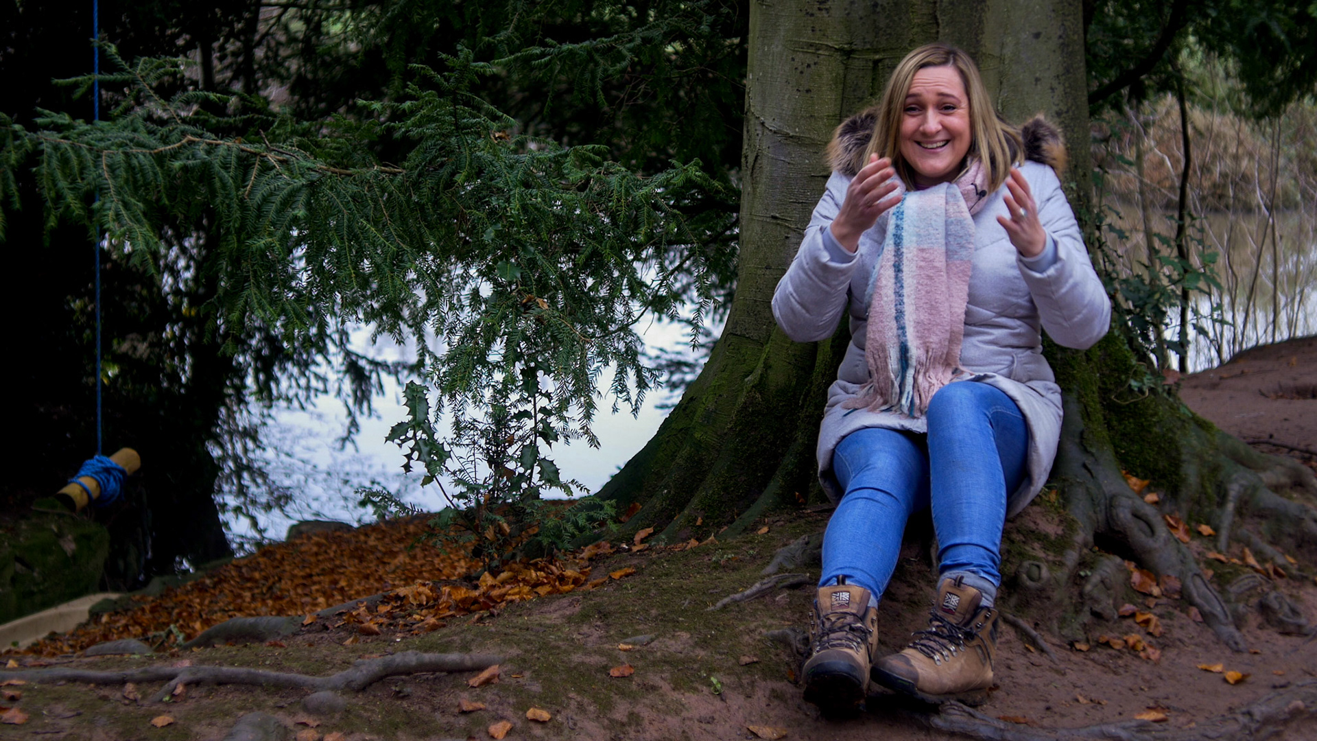 B-Roll video and stills of Natalie and Luke in their grounds at their Home