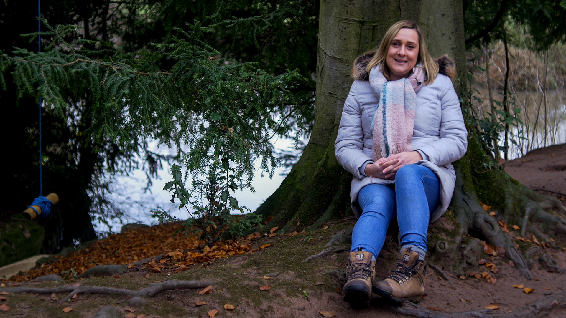 B-Roll video and stills of Natalie and Luke in their grounds at their Home