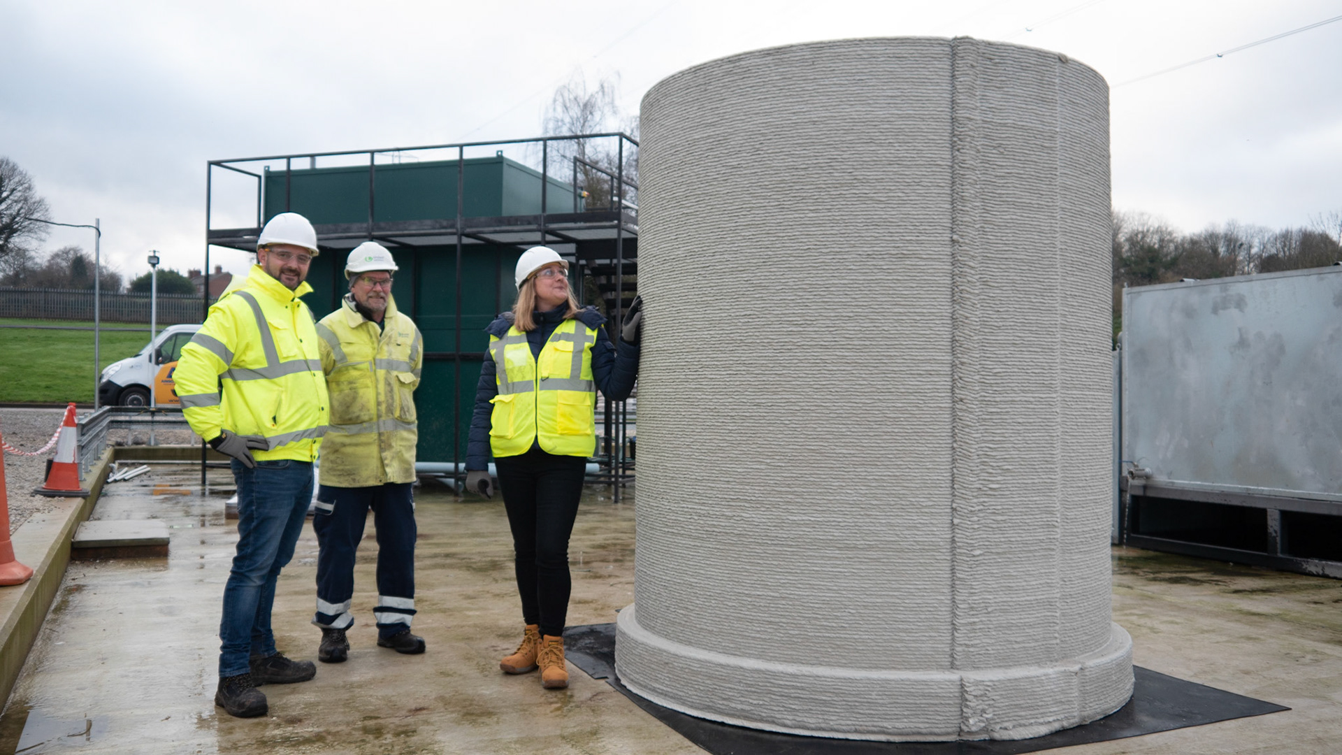 United Utilities Water Chamber Installation at Weaverham Water Treatment Plant