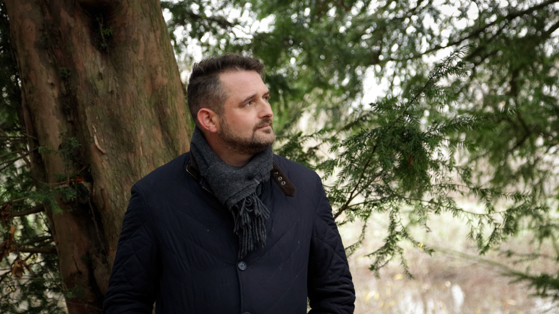 B-Roll video and stills of Natalie and Luke in their grounds at their Home