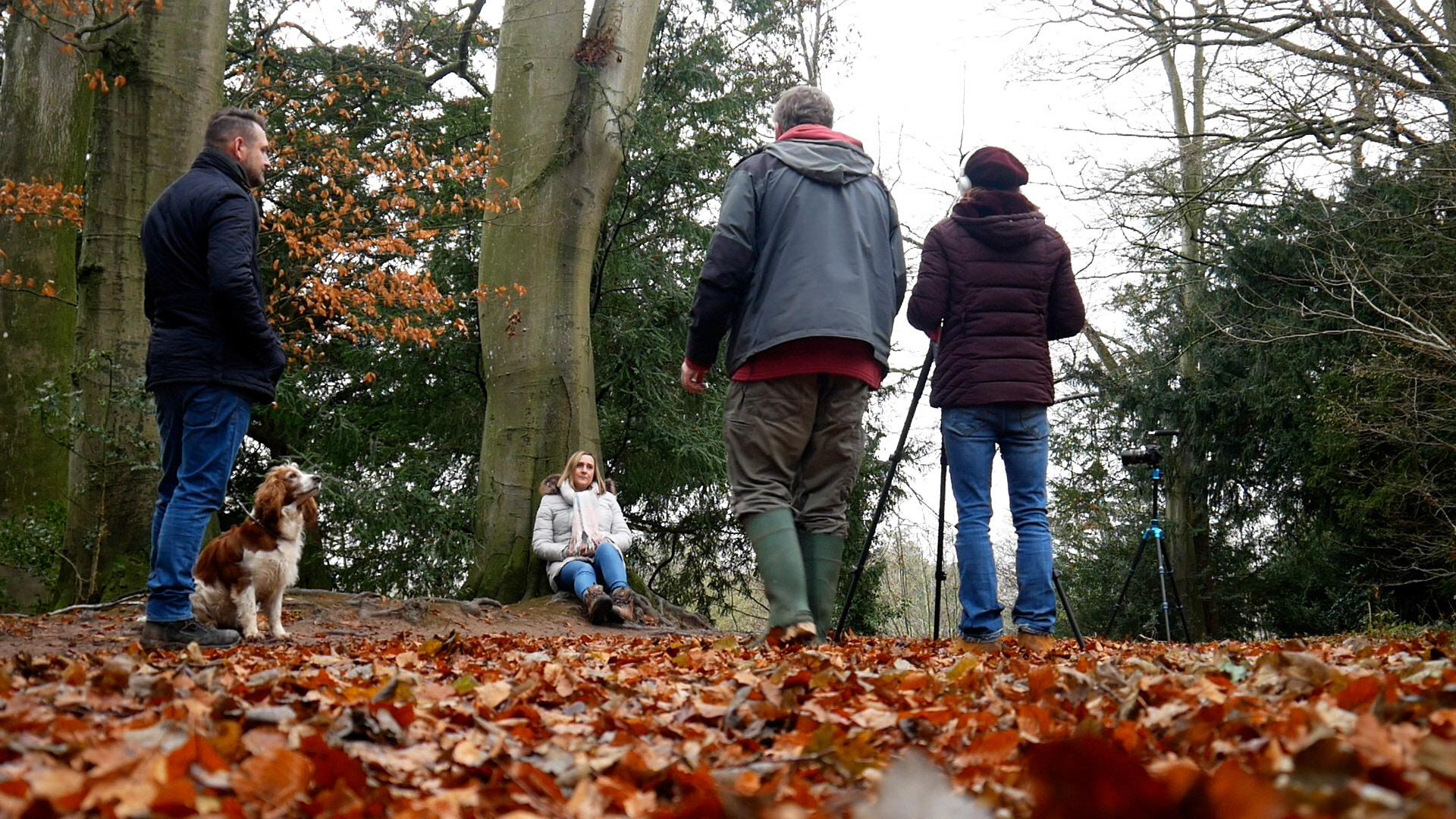 B-Roll video and stills of Natalie and Luke in their grounds at their Home