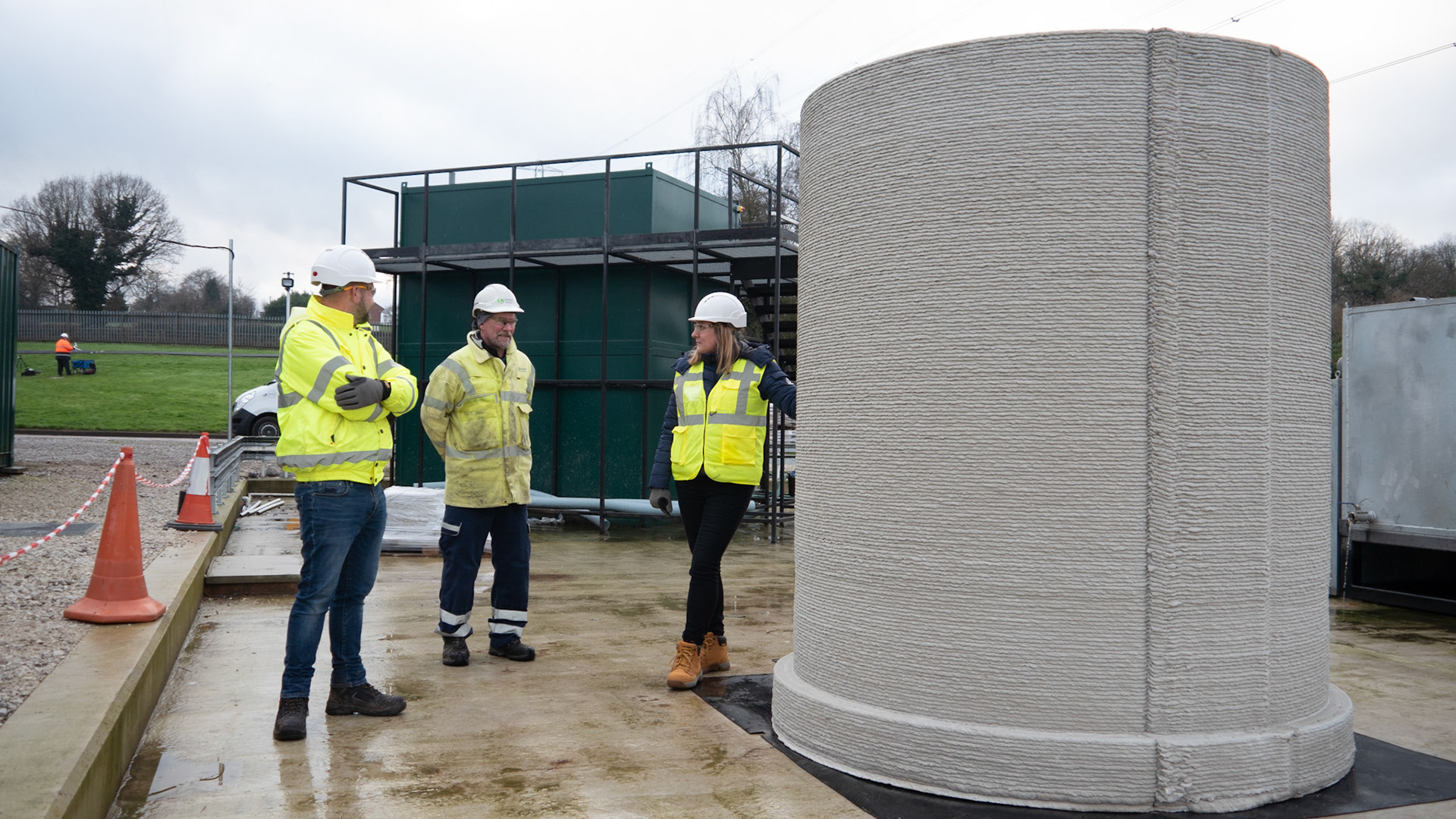 United Utilities Water Chamber Installation at Weaverham Water Treatment Plant