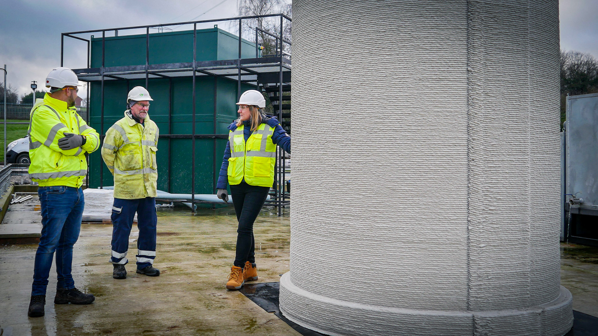 United Utilities Water Chamber Installation at Weaverham Water Treatment Plant