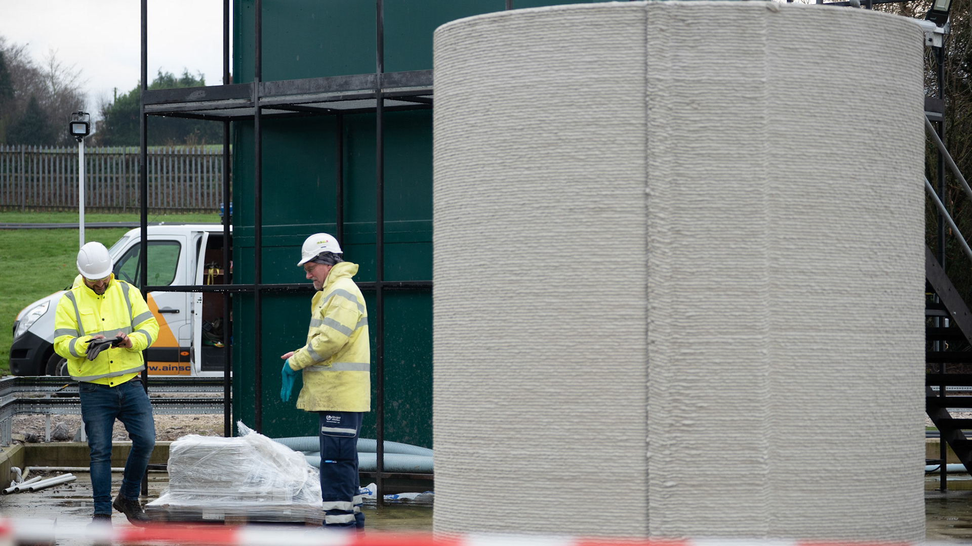 United Utilities Water Chamber Installation at Weaverham Water Treatment Plant