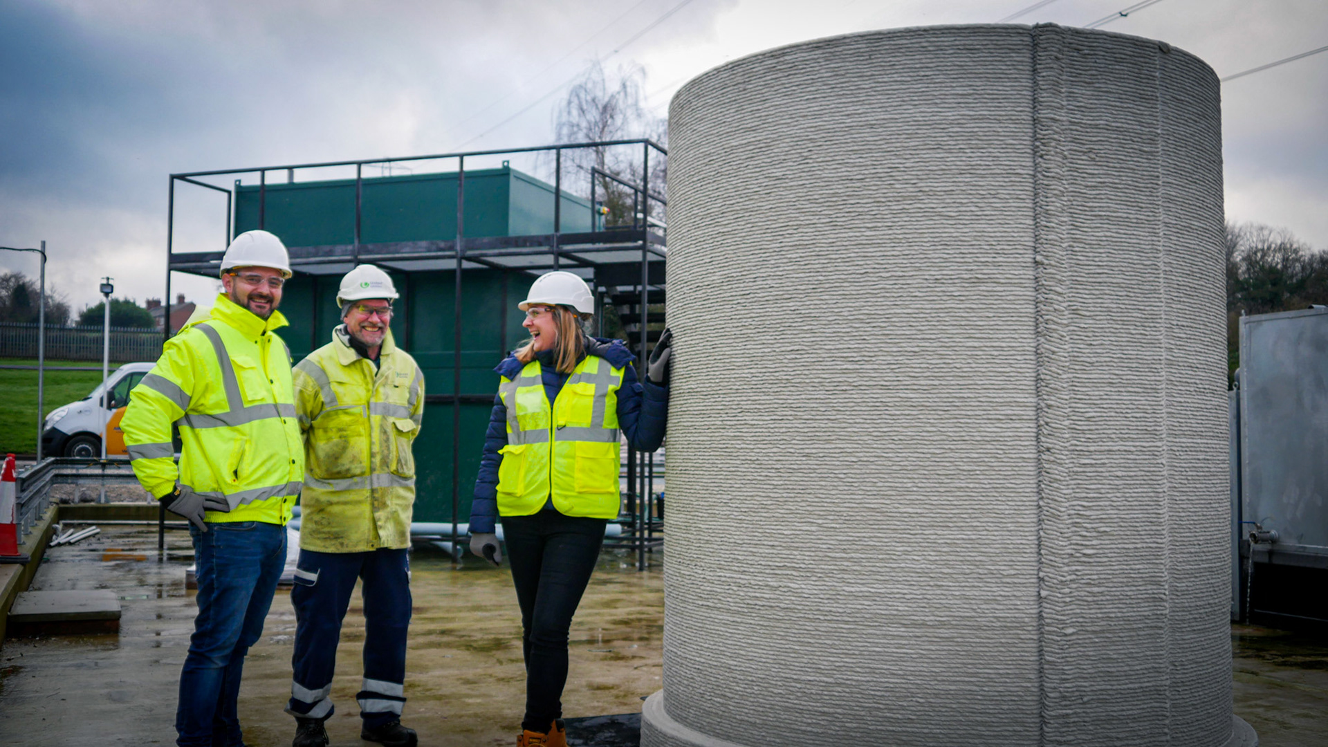 United Utilities Water Chamber Installation at Weaverham Water Treatment Plant