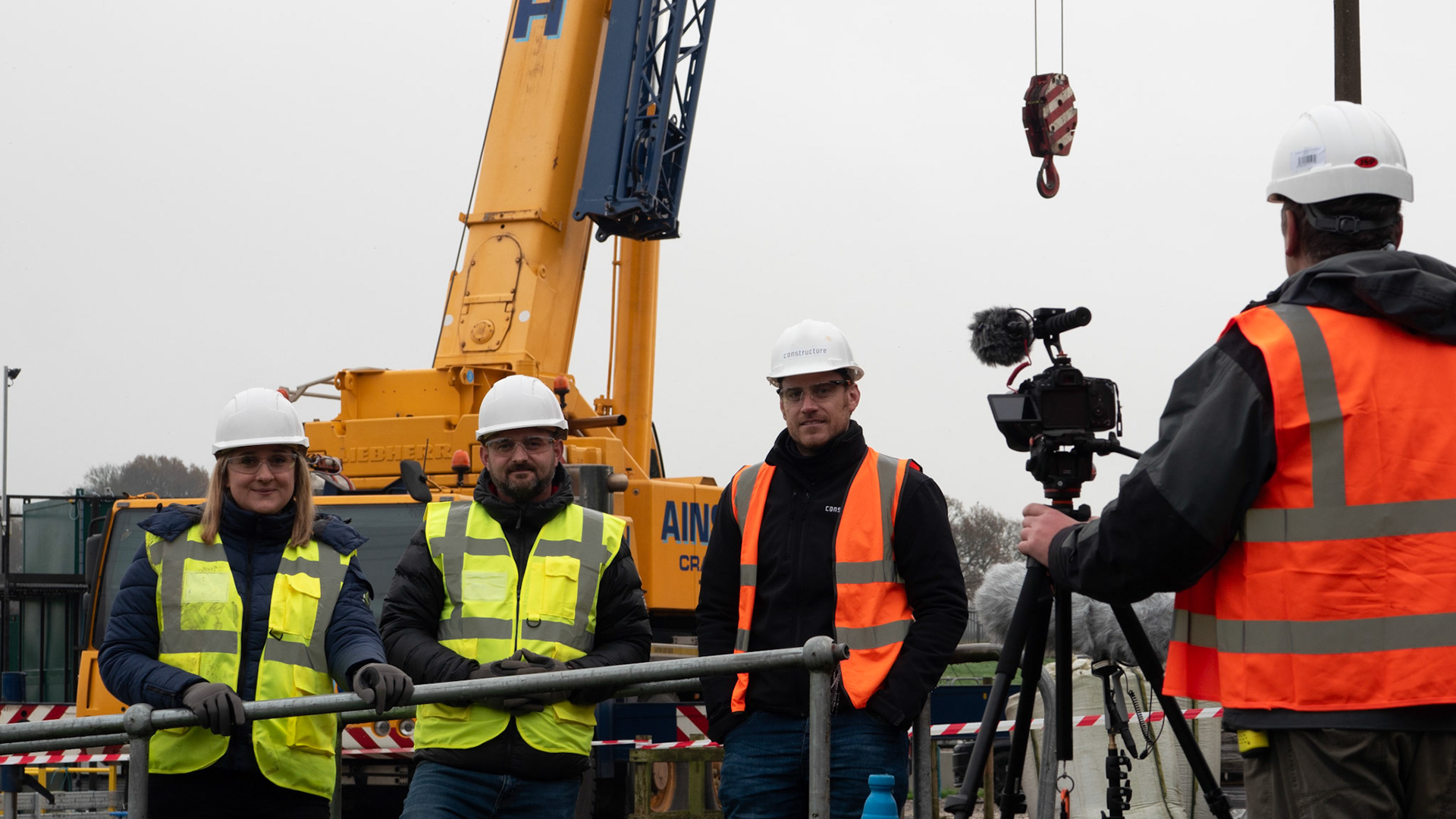 United Utilities Water Chamber Installation at Weaverham Water Treatment Plant