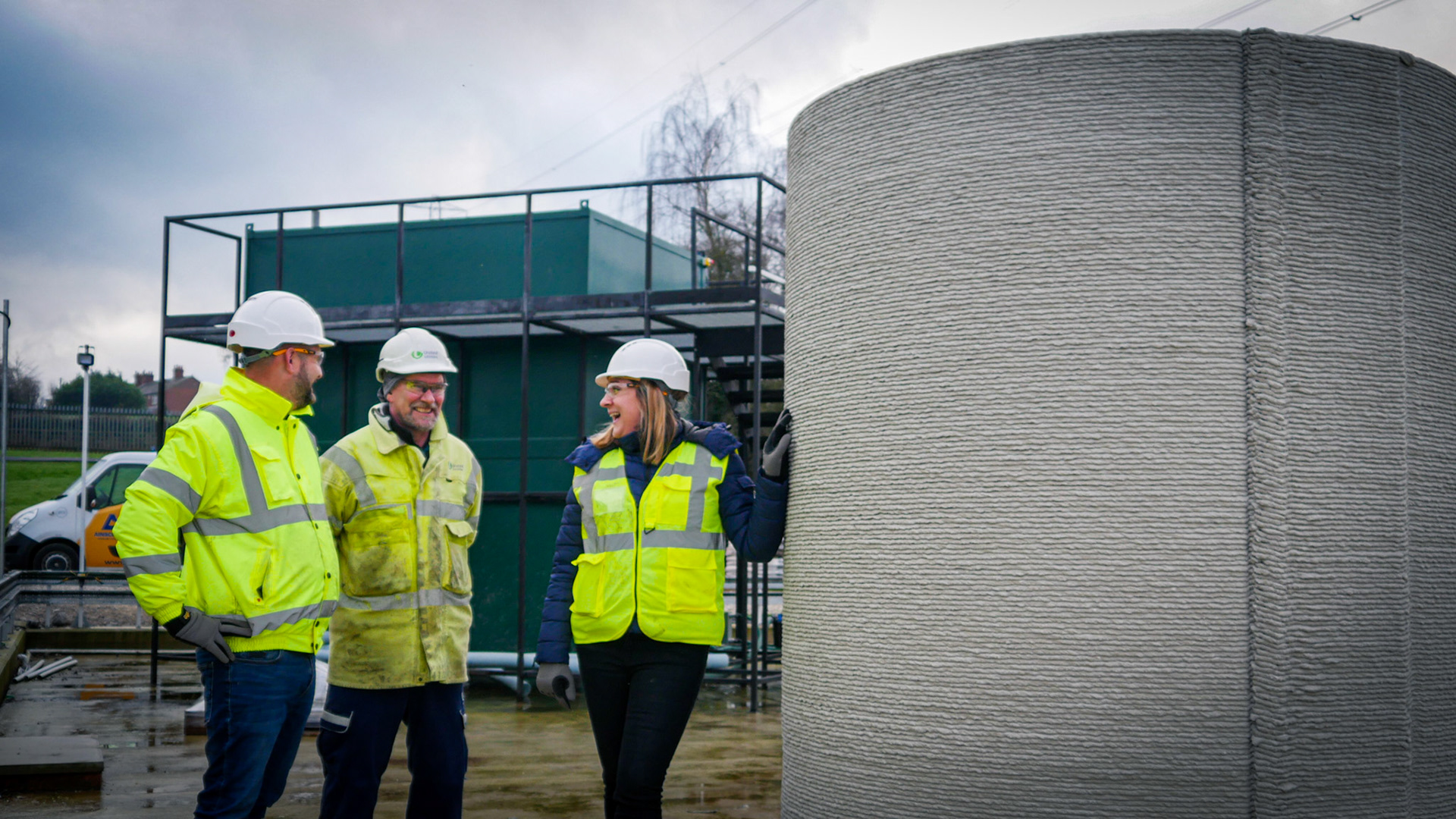 United Utilities Water Chamber Installation at Weaverham Water Treatment Plant