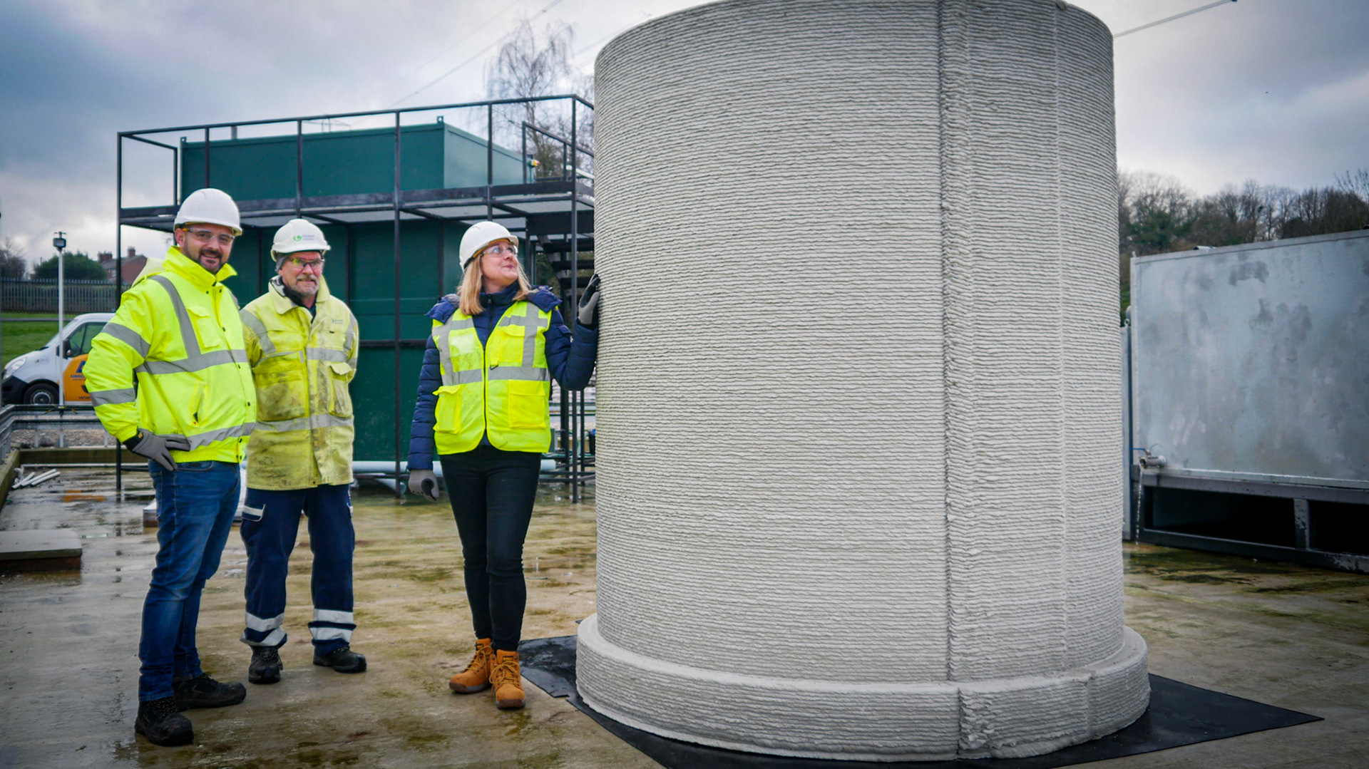 United Utilities Water Chamber Installation at Weaverham Water Treatment Plant