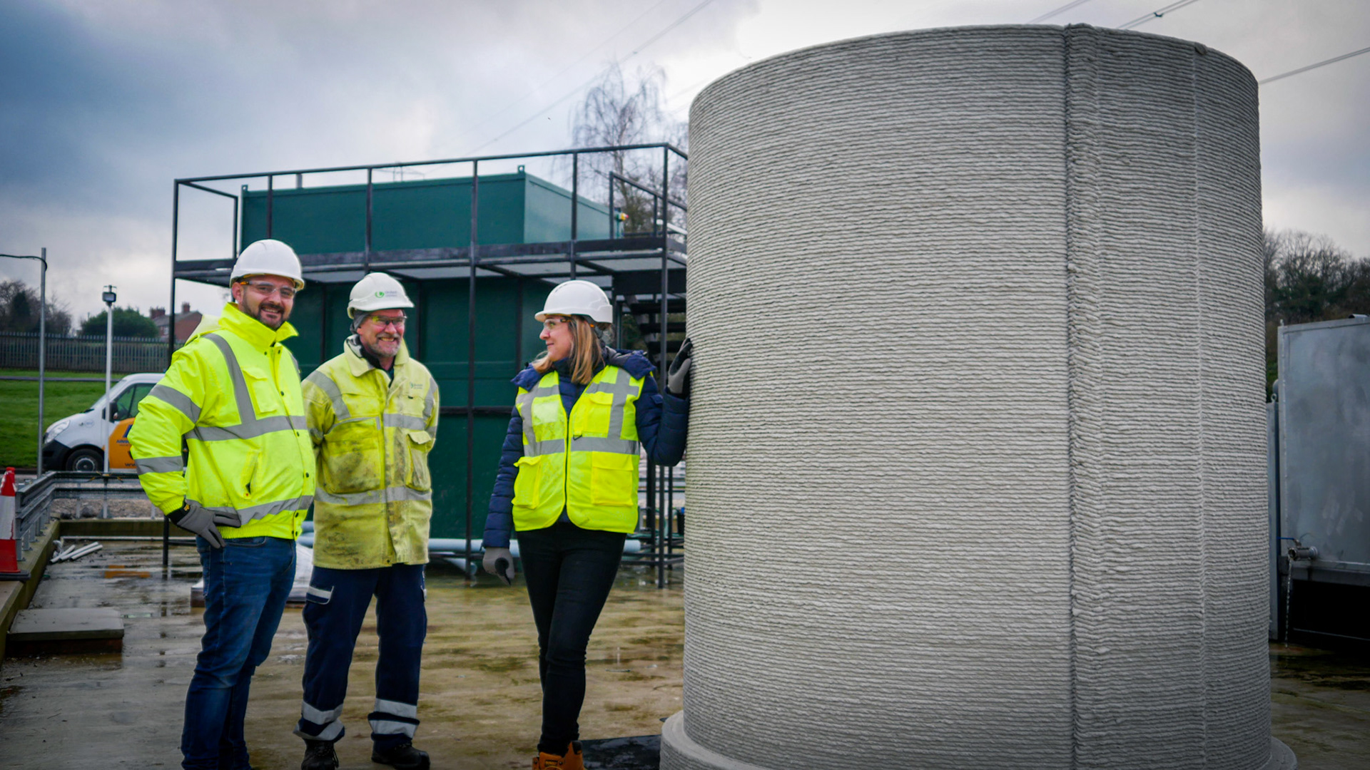 United Utilities Water Chamber Installation at Weaverham Water Treatment Plant