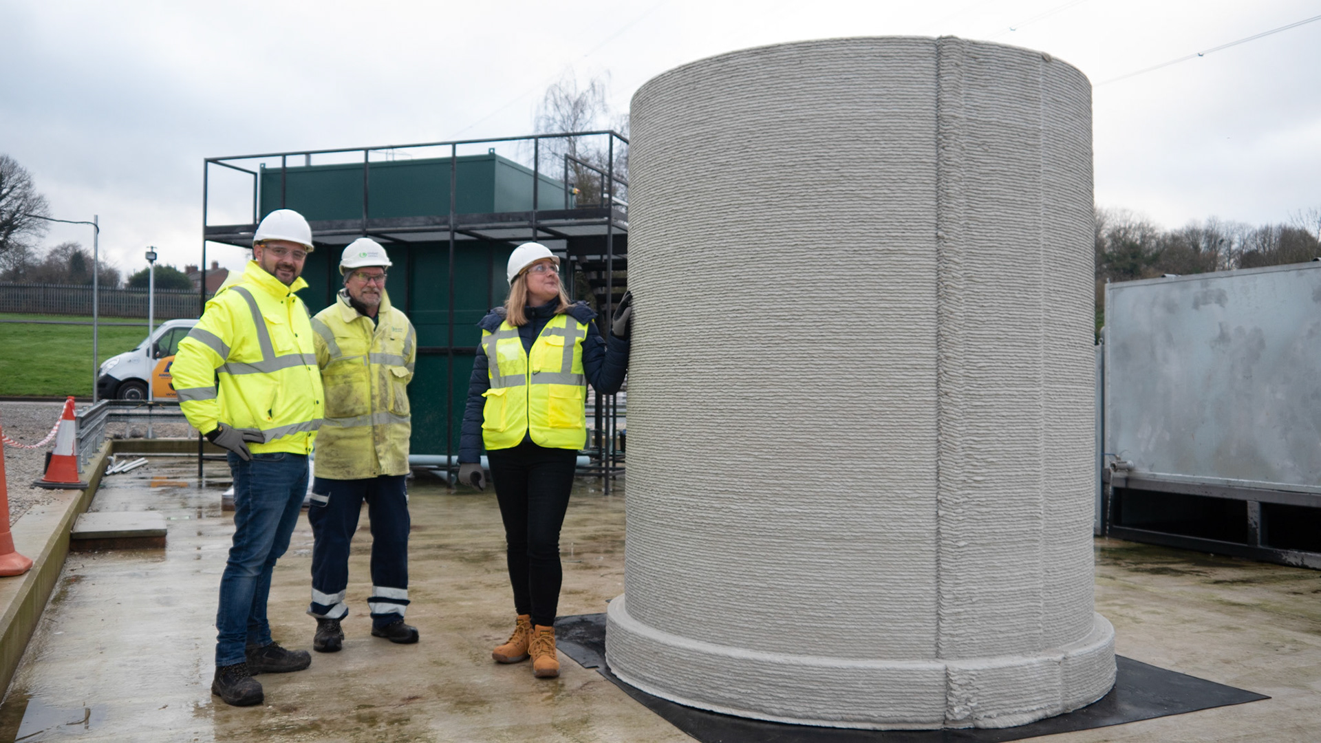 United Utilities Water Chamber Installation at Weaverham Water Treatment Plant