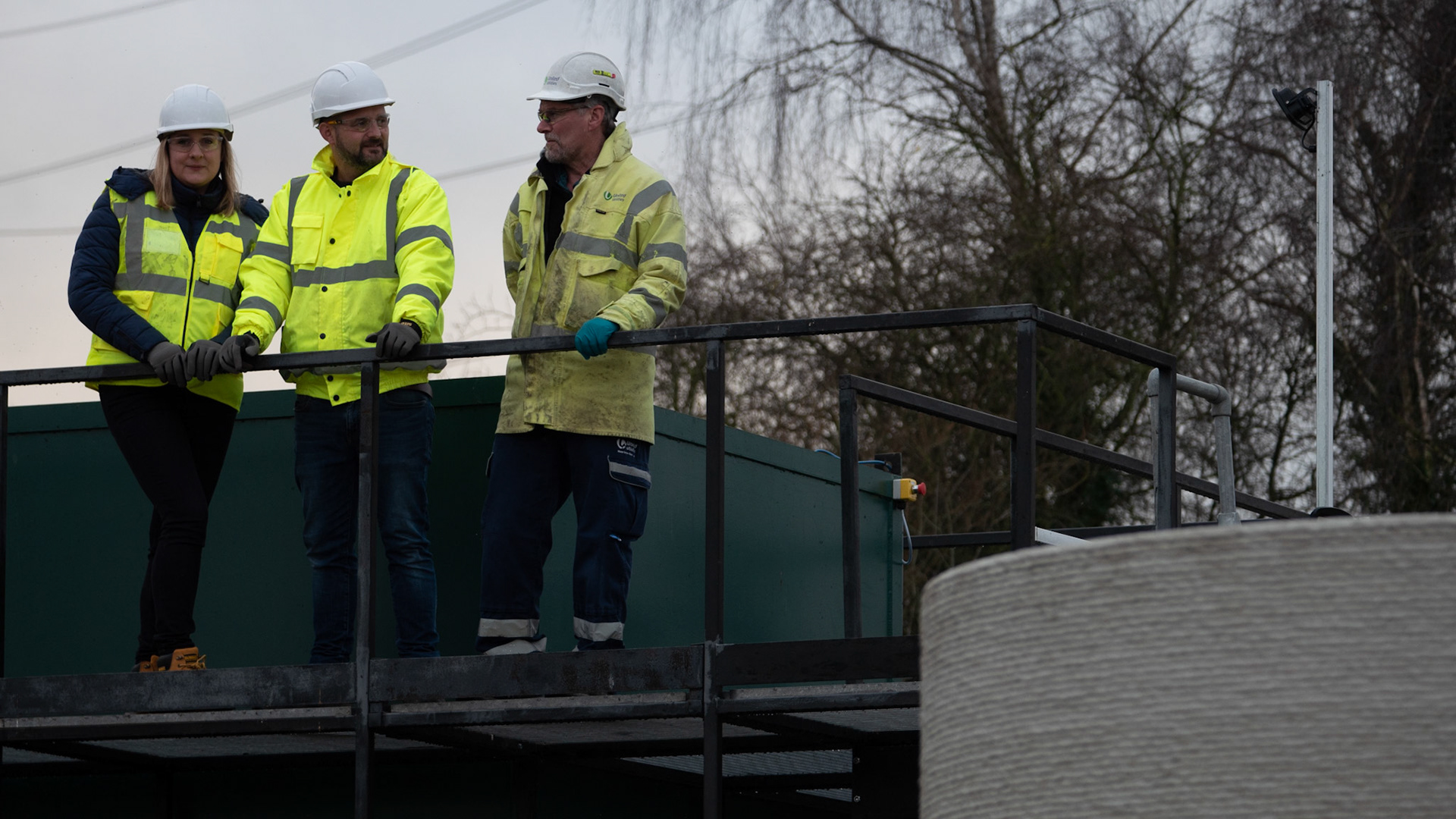United Utilities Water Chamber Installation at Weaverham Water Treatment Plant