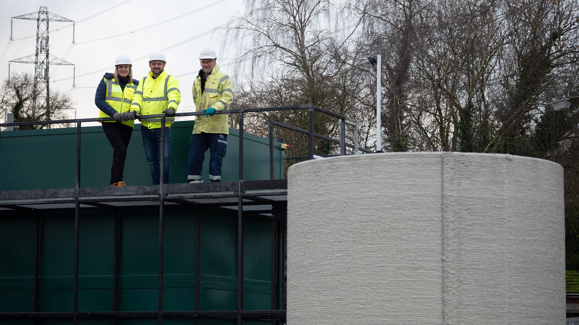 United Utilities Water Chamber Installation at Weaverham Water Treatment Plant