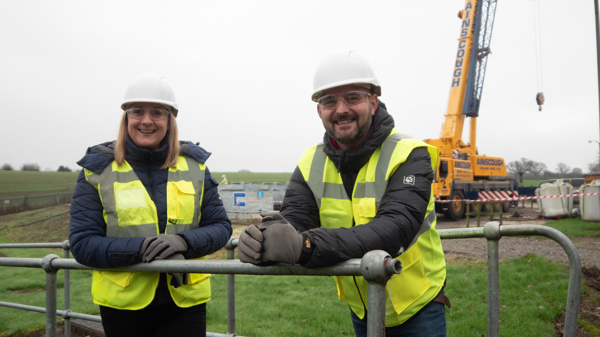 United Utilities Water Chamber Installation at Weaverham Water Treatment Plant