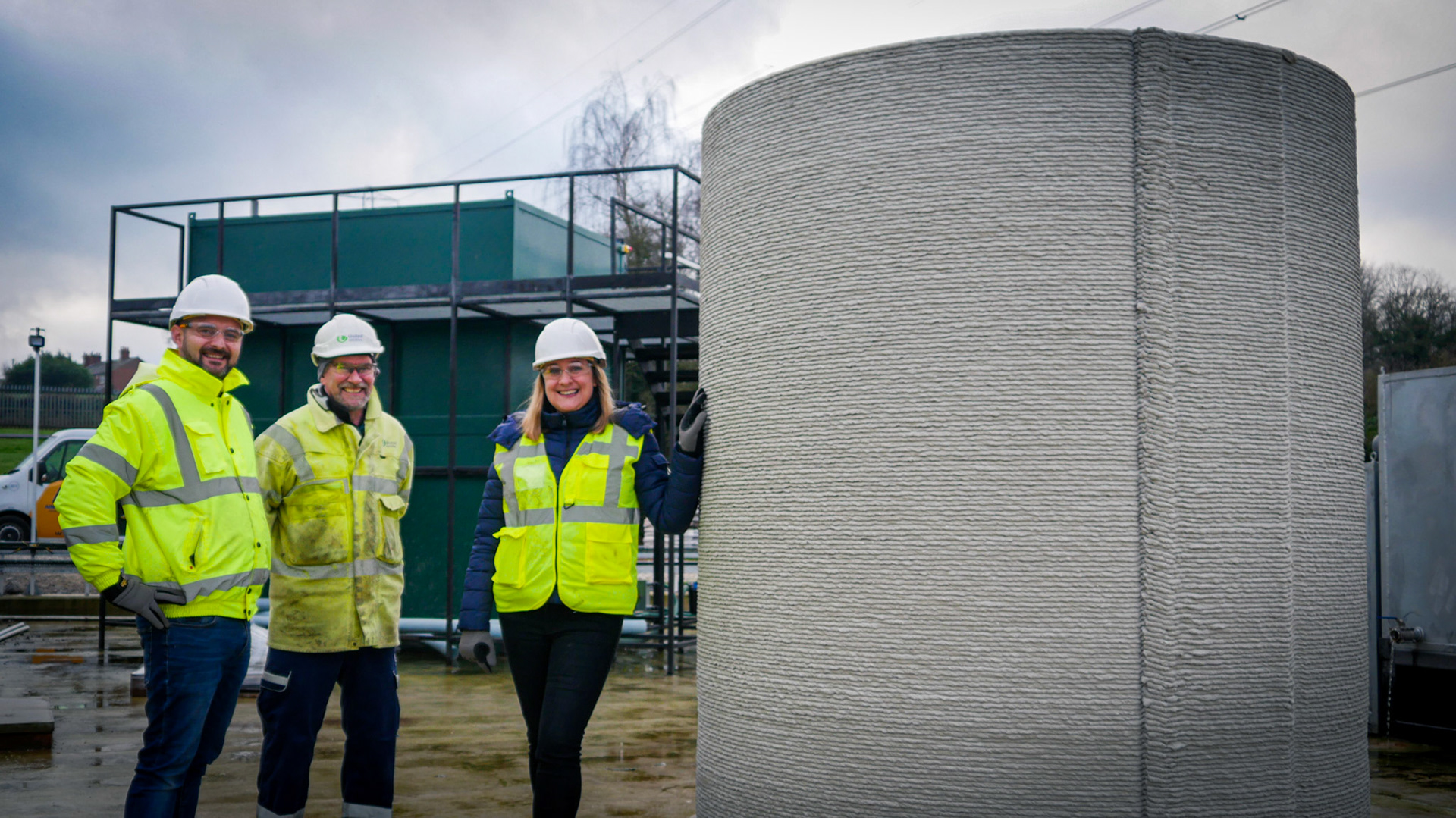United Utilities Water Chamber Installation at Weaverham Water Treatment Plant