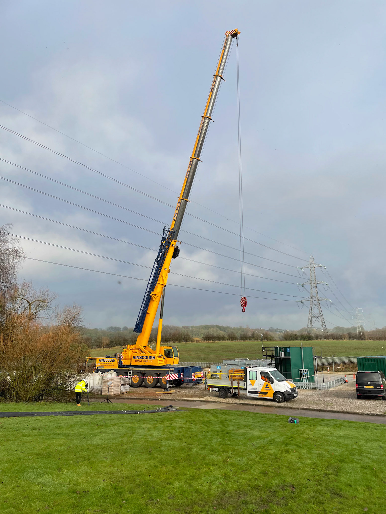 United Utilities Water Chamber Installation at Weaverham Water Treatment Plant