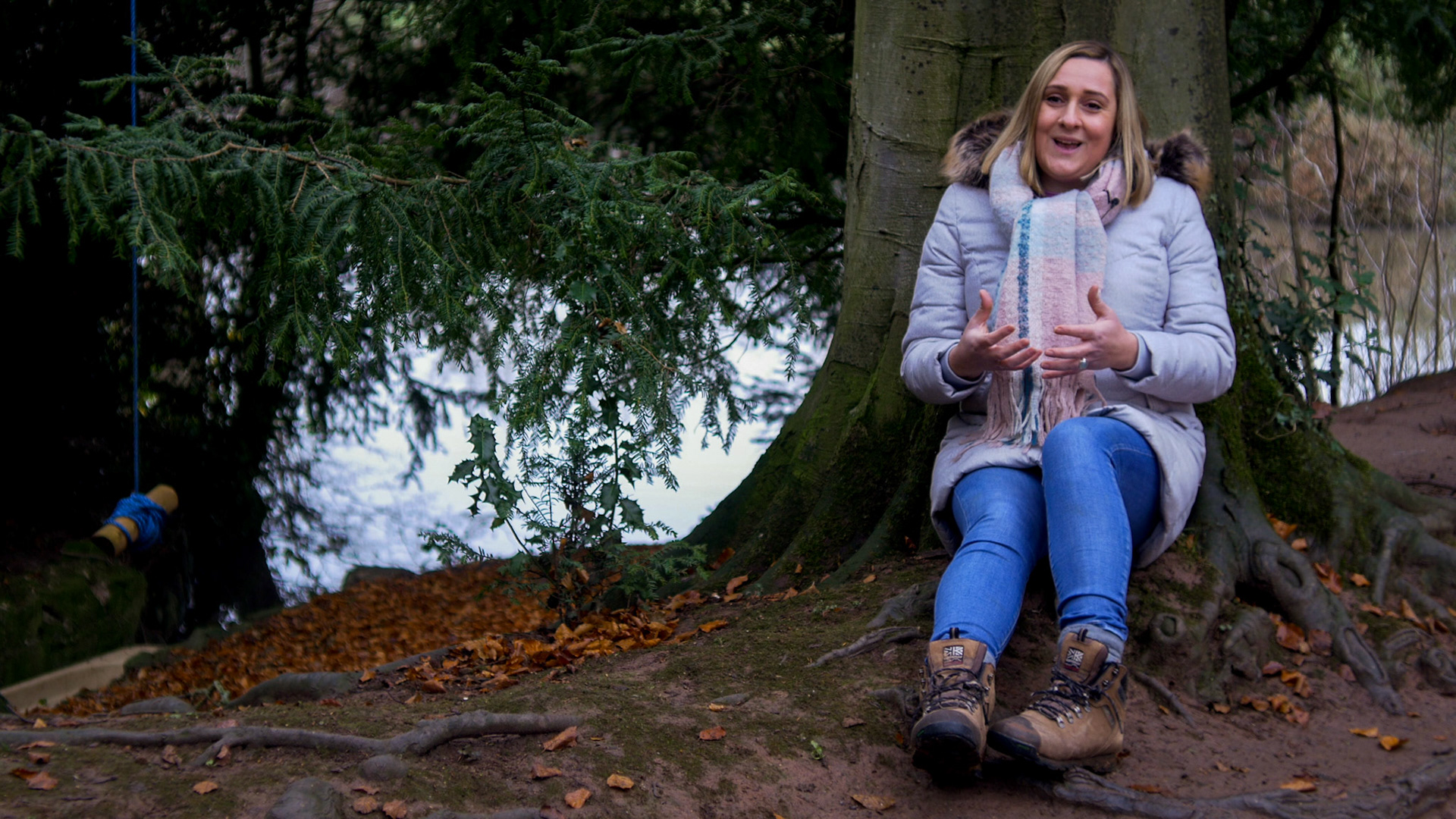 B-Roll video and stills of Natalie and Luke in their grounds at their Home